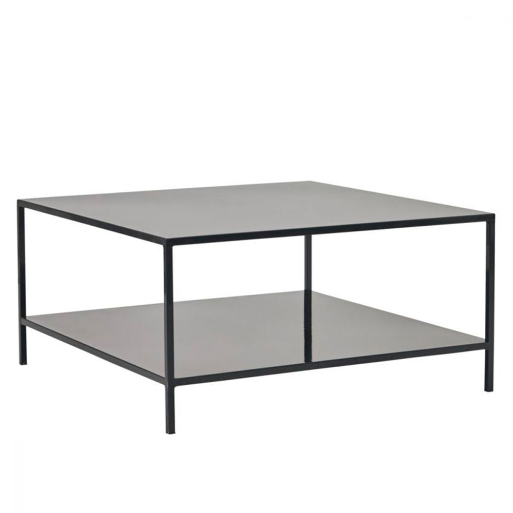 Couchtisch Fari - schwarz 85 x 85 cm