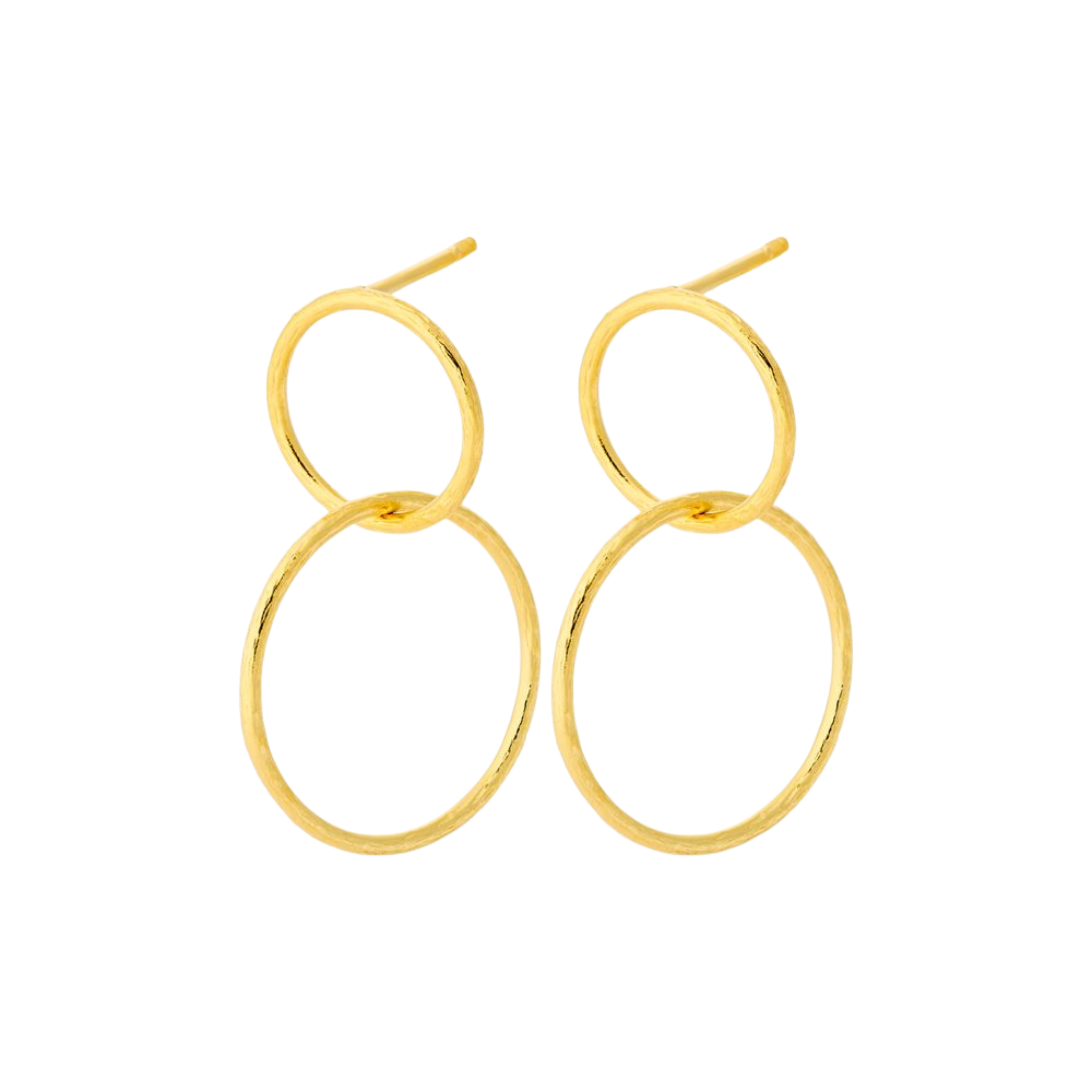 Double Ohrringe – gold