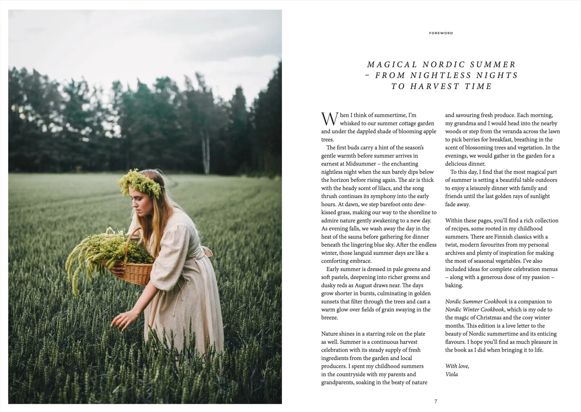 Buch - Nordic Summer Cookbook