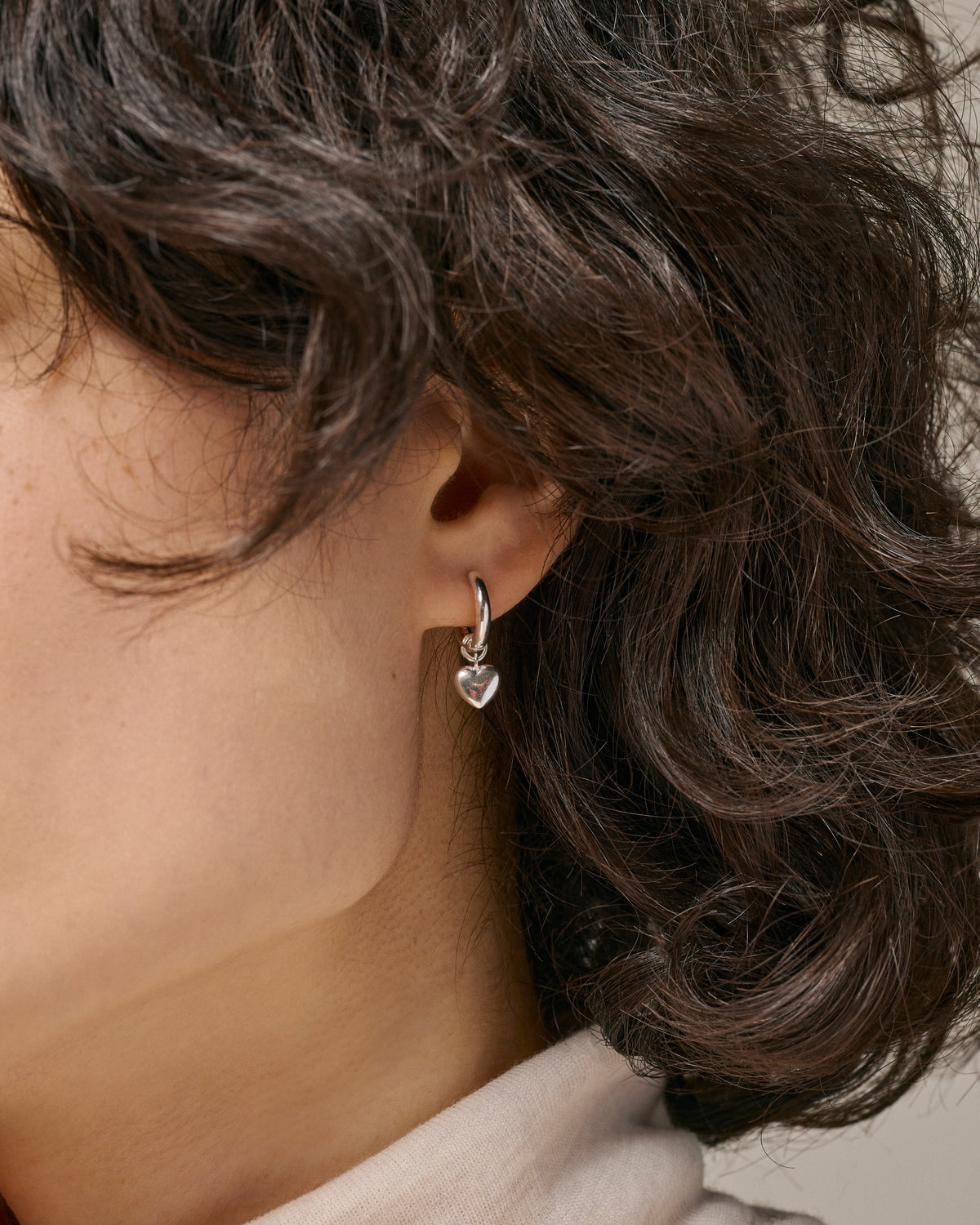 Hoops Amore - silber