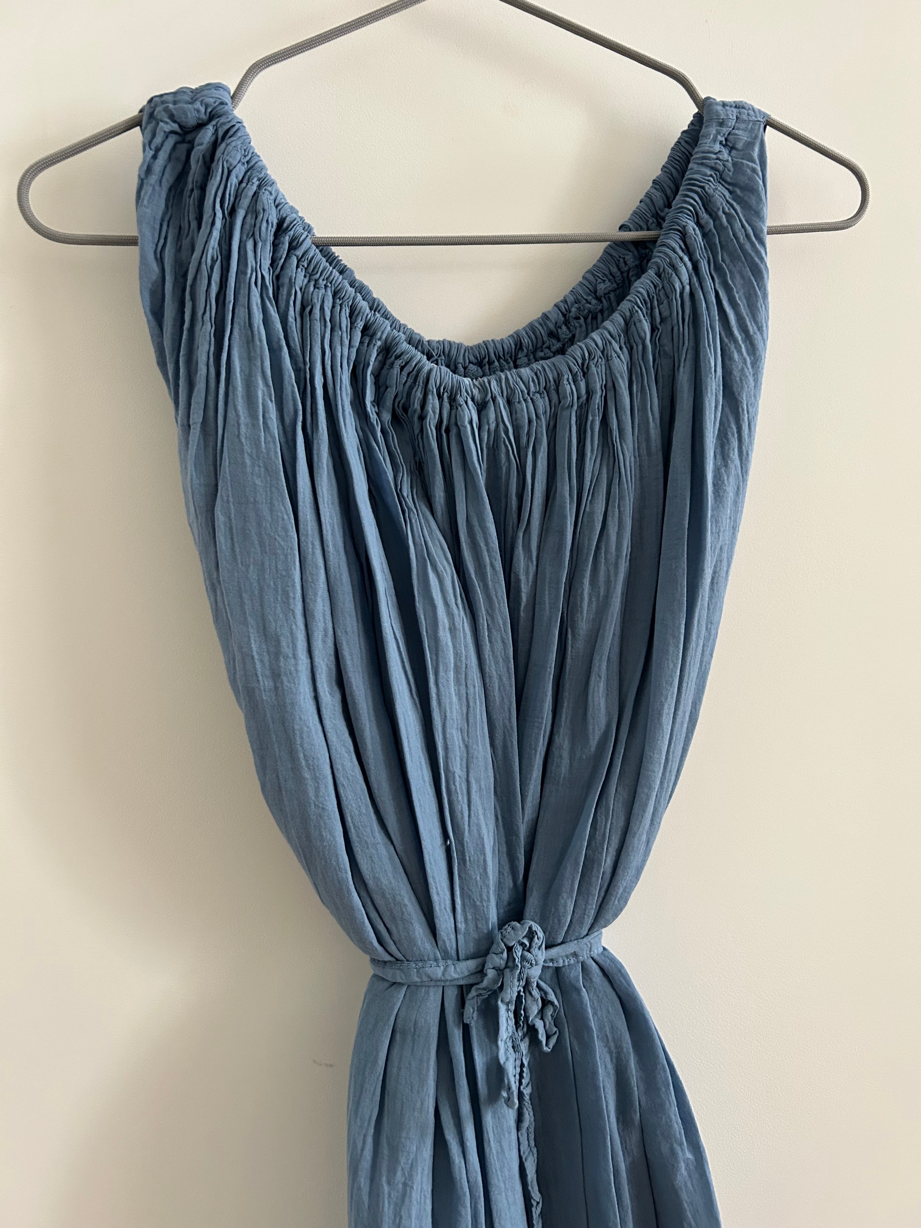 Göttinnenkleid - dusty blue