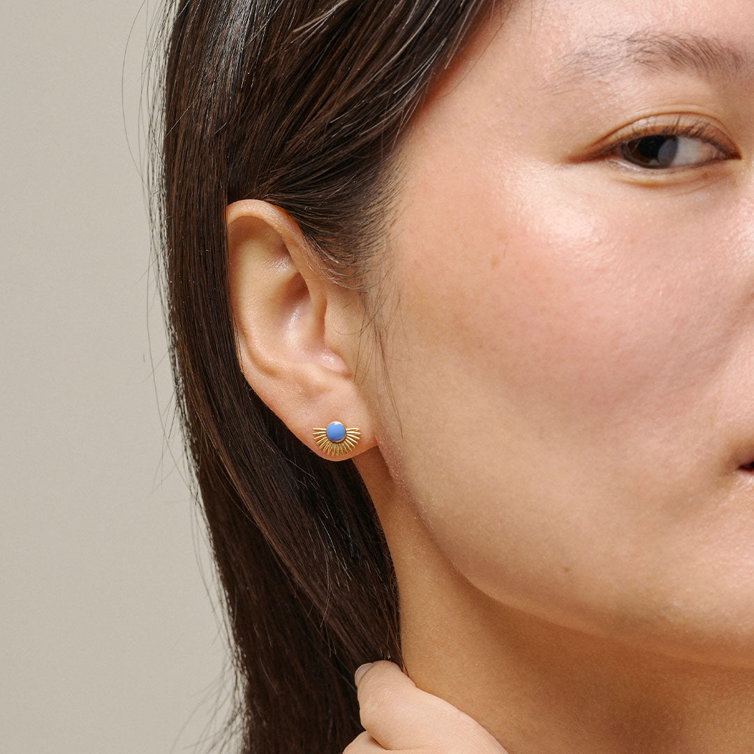 Ohrstecker Soleil - gold