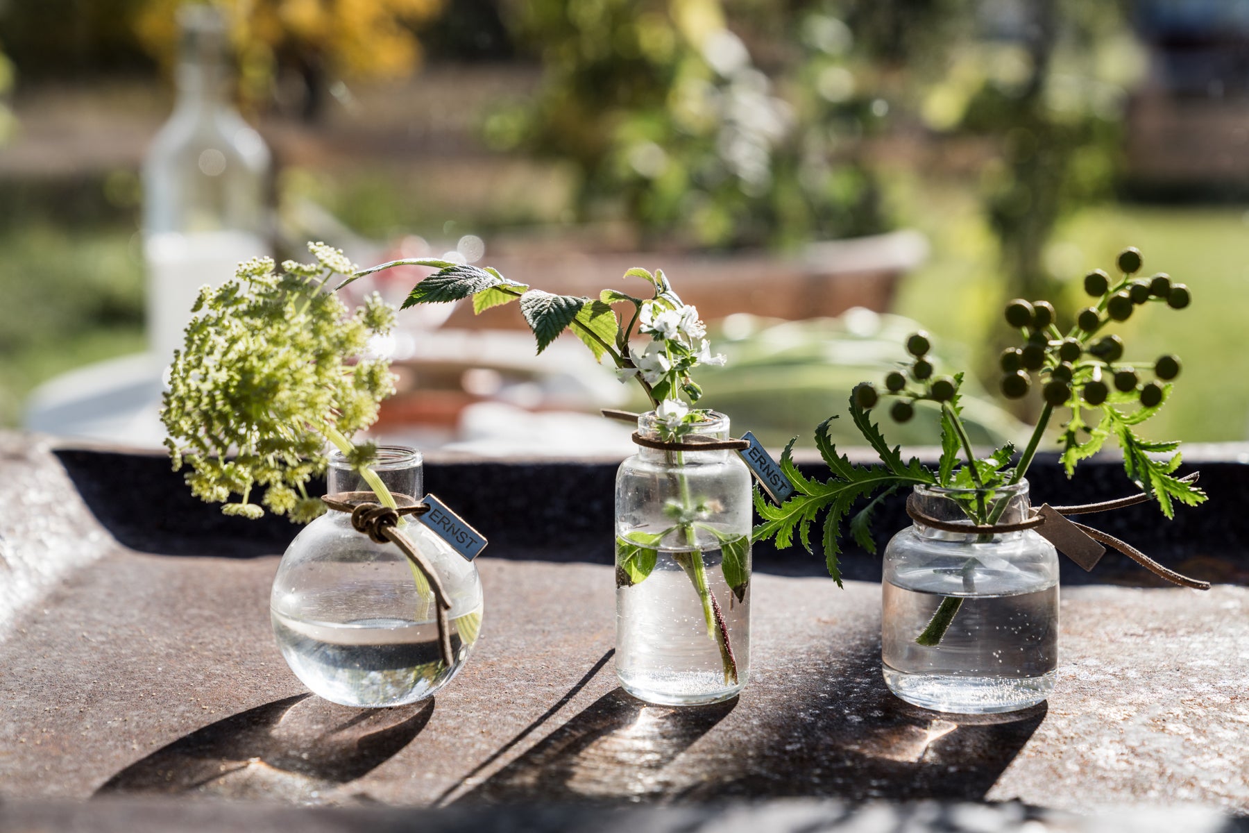 Mini Glasvasen - 3er Set
