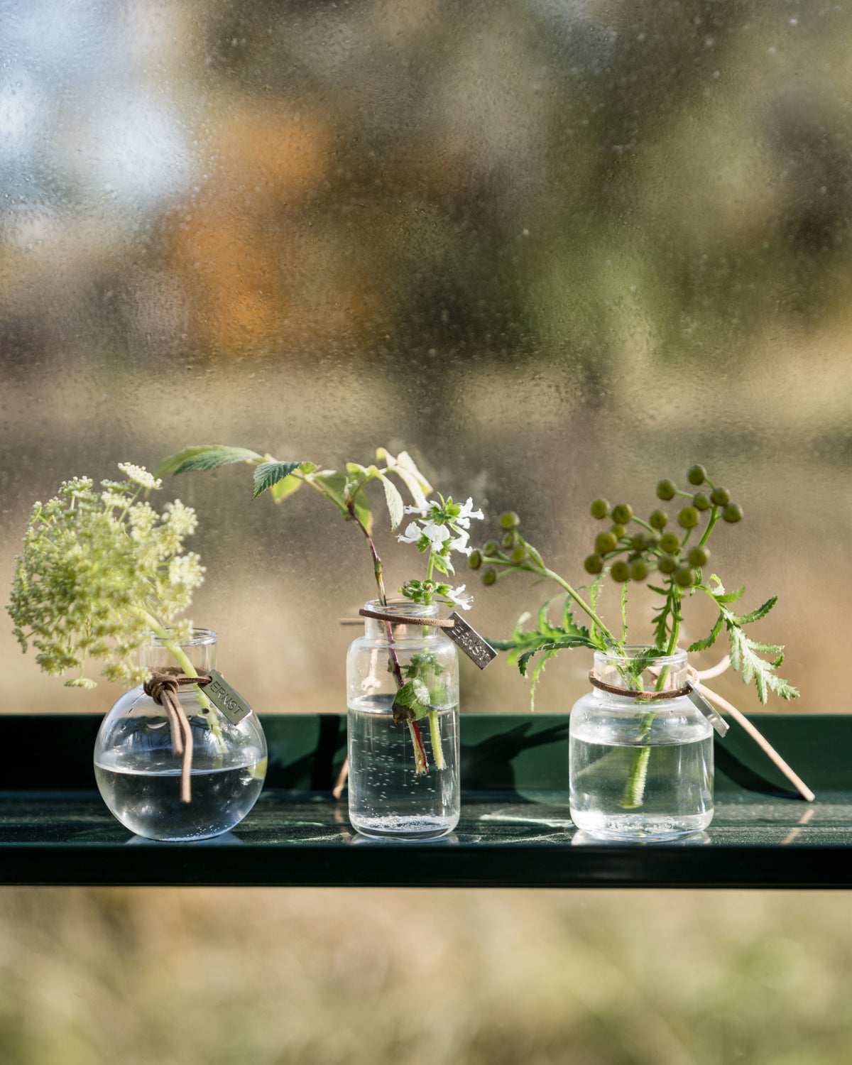 Mini Glasvasen - 3er Set