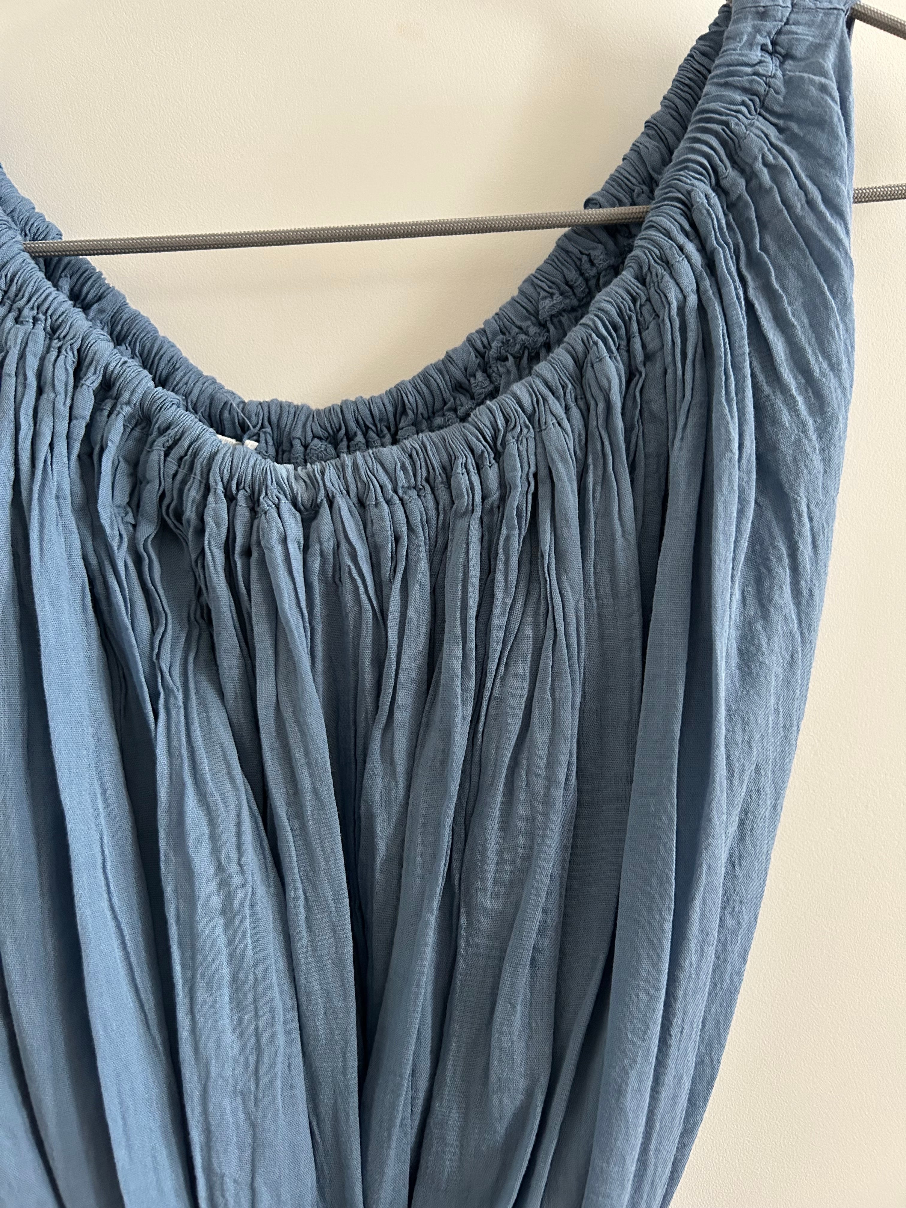 Göttinnenkleid - dusty blue