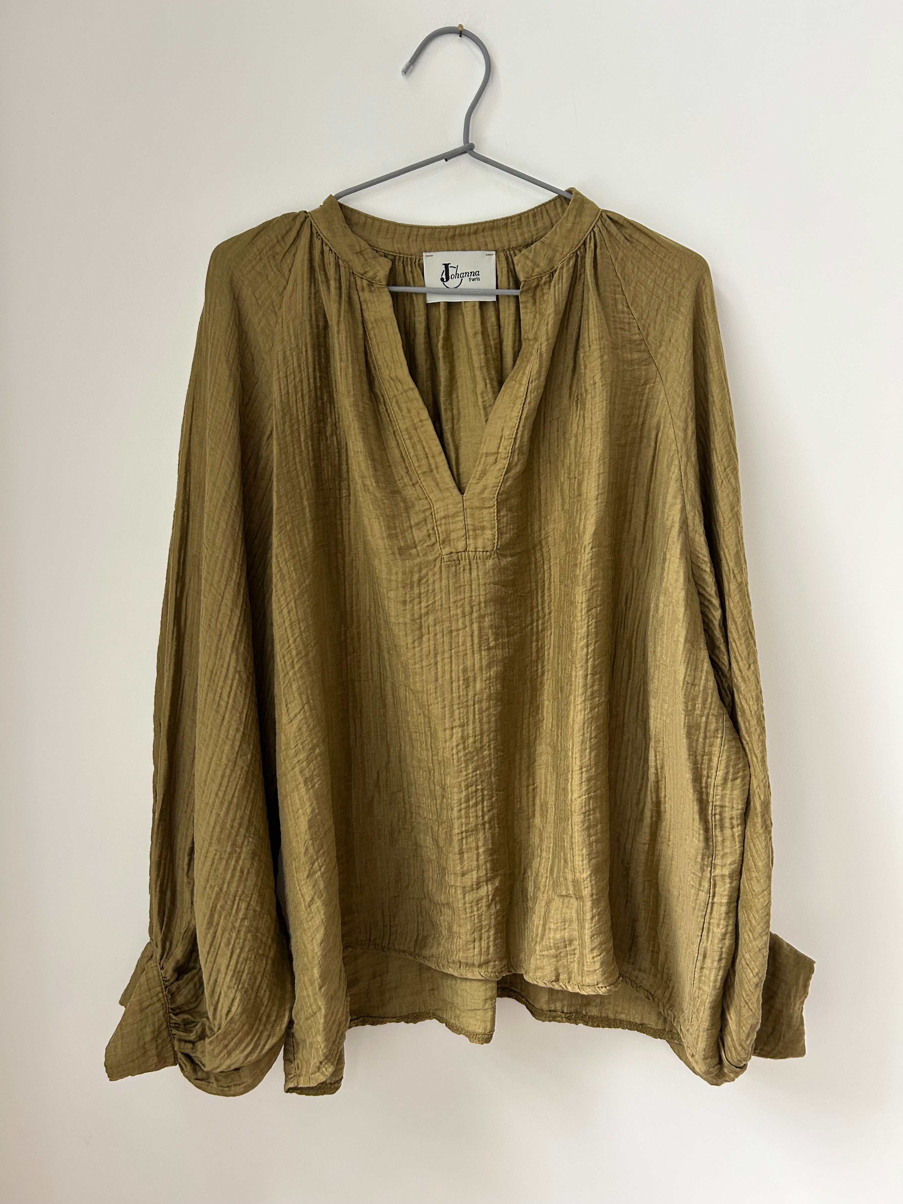 Edle Bluse - bronze