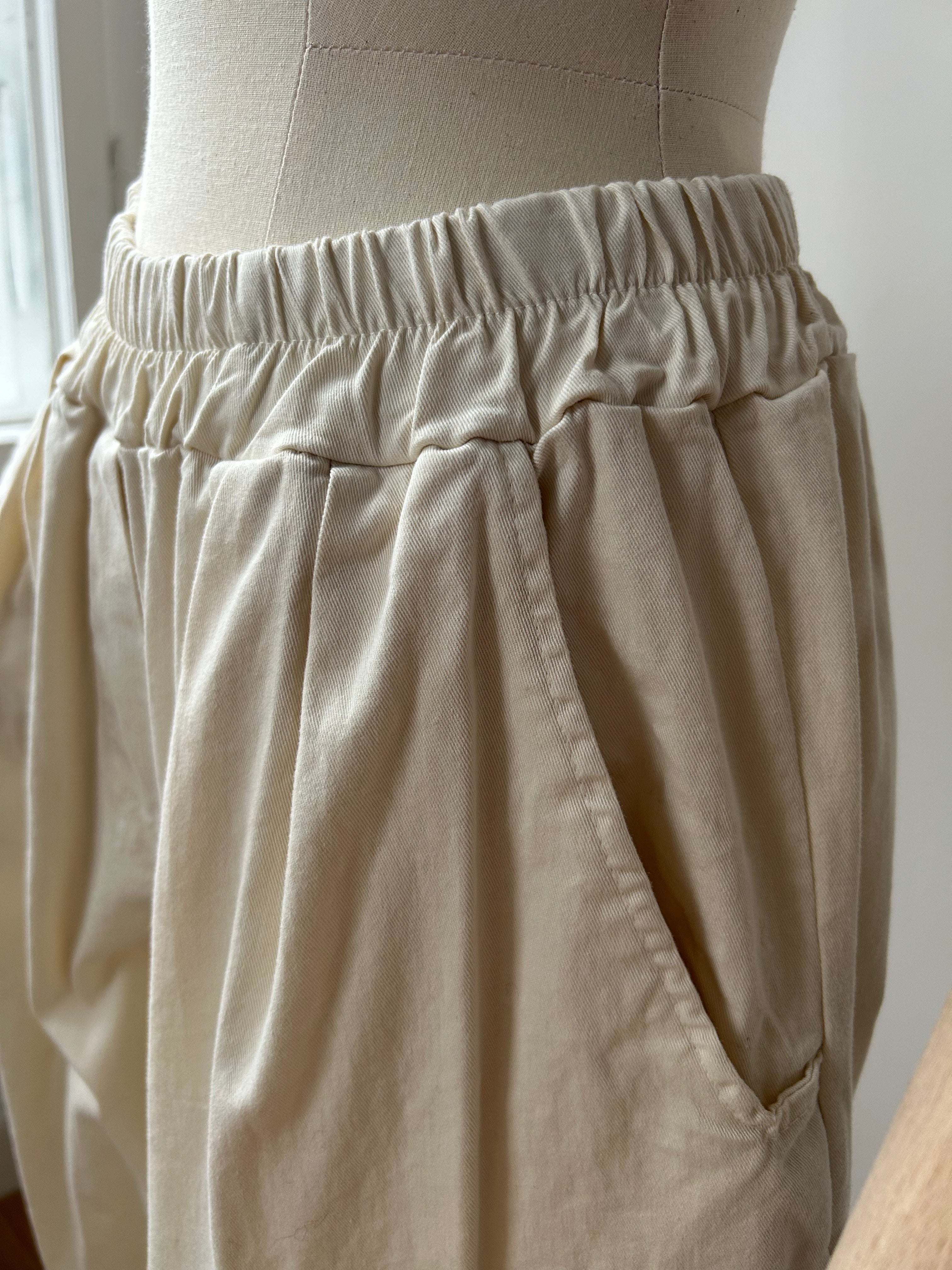 Culotte Palazzo-Hose - creme