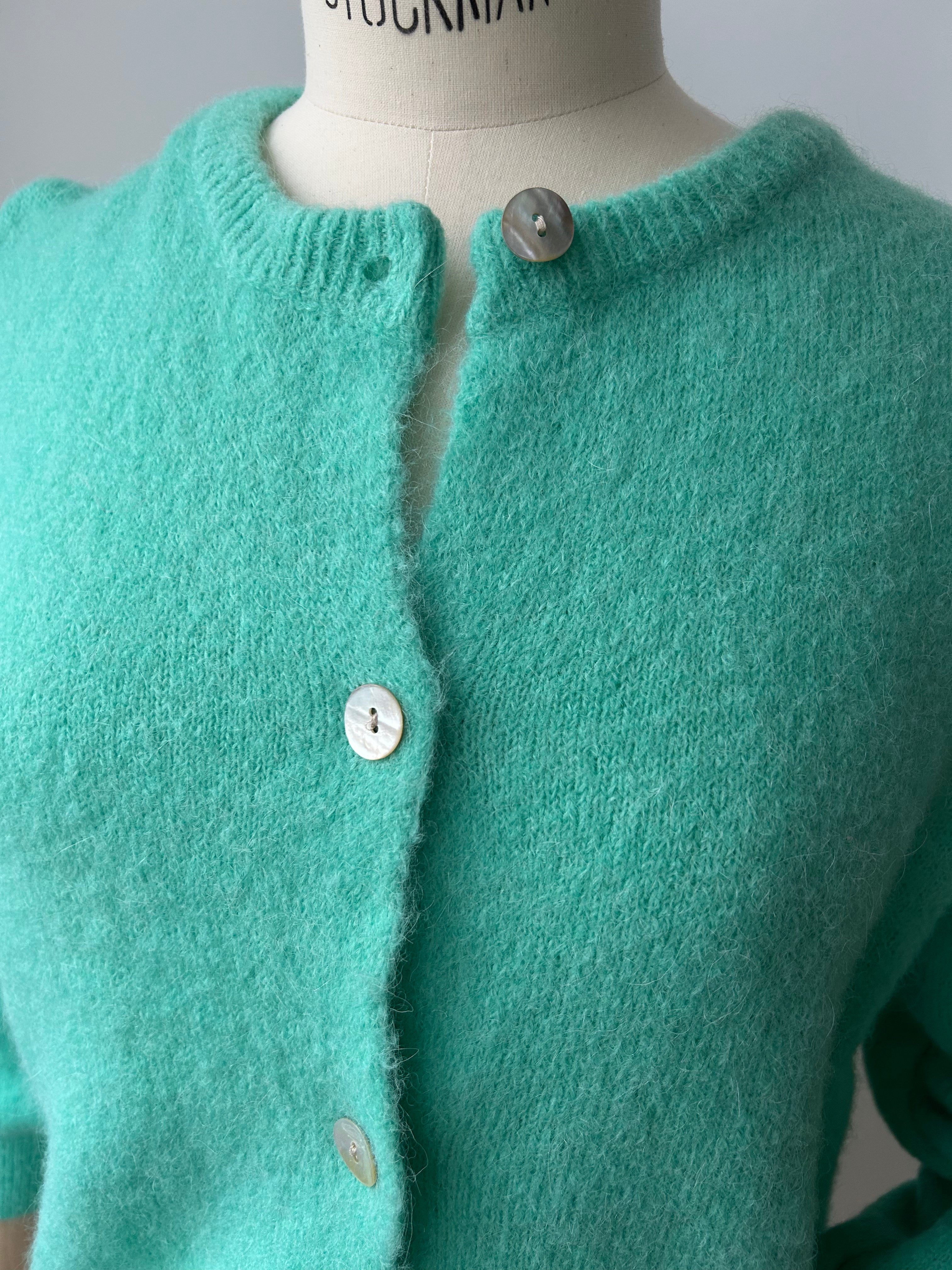 Strickjacke Cardigan - Mint