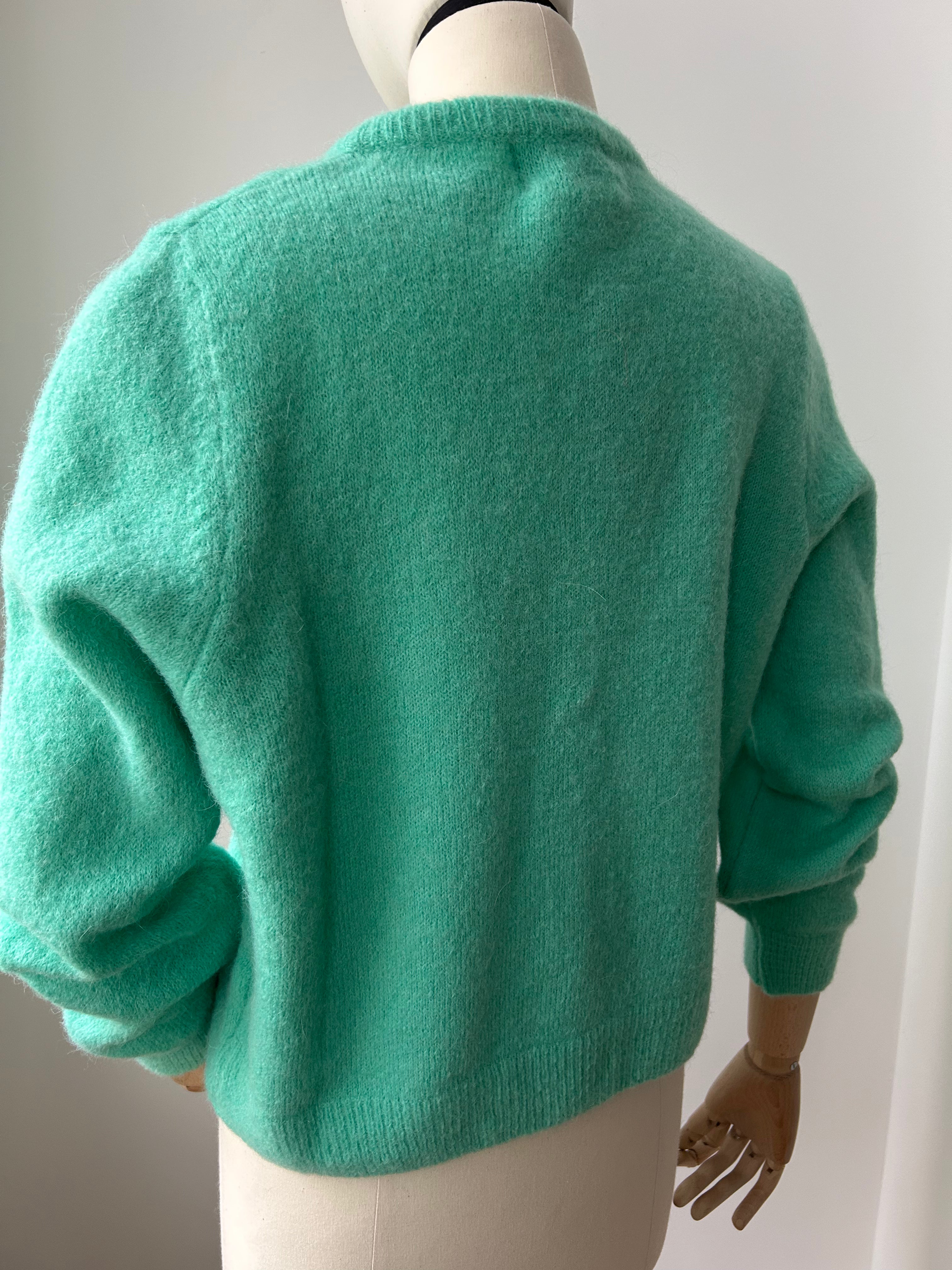 Strickjacke Cardigan - Mint