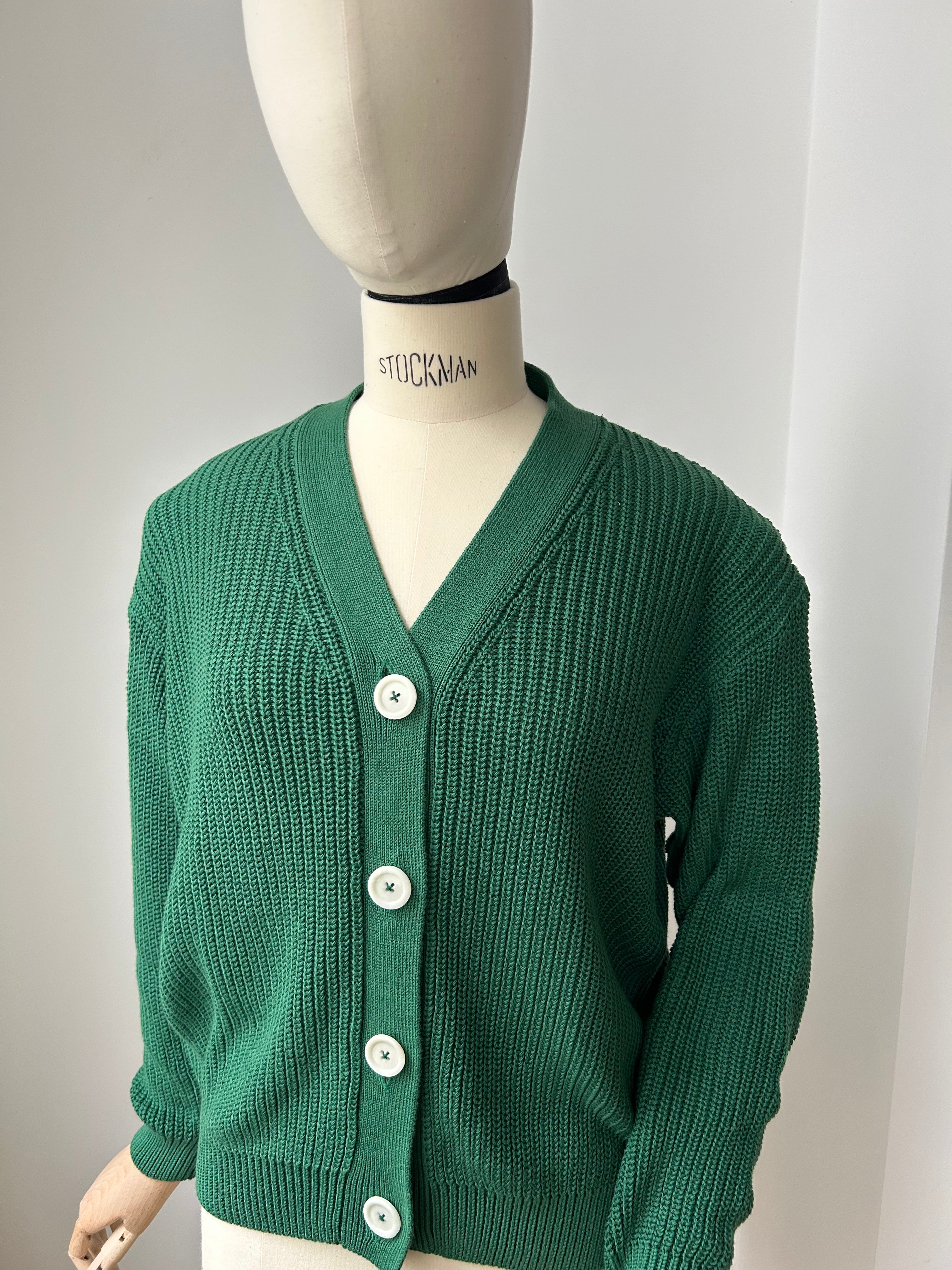Cardigan Mate - Grasgrün