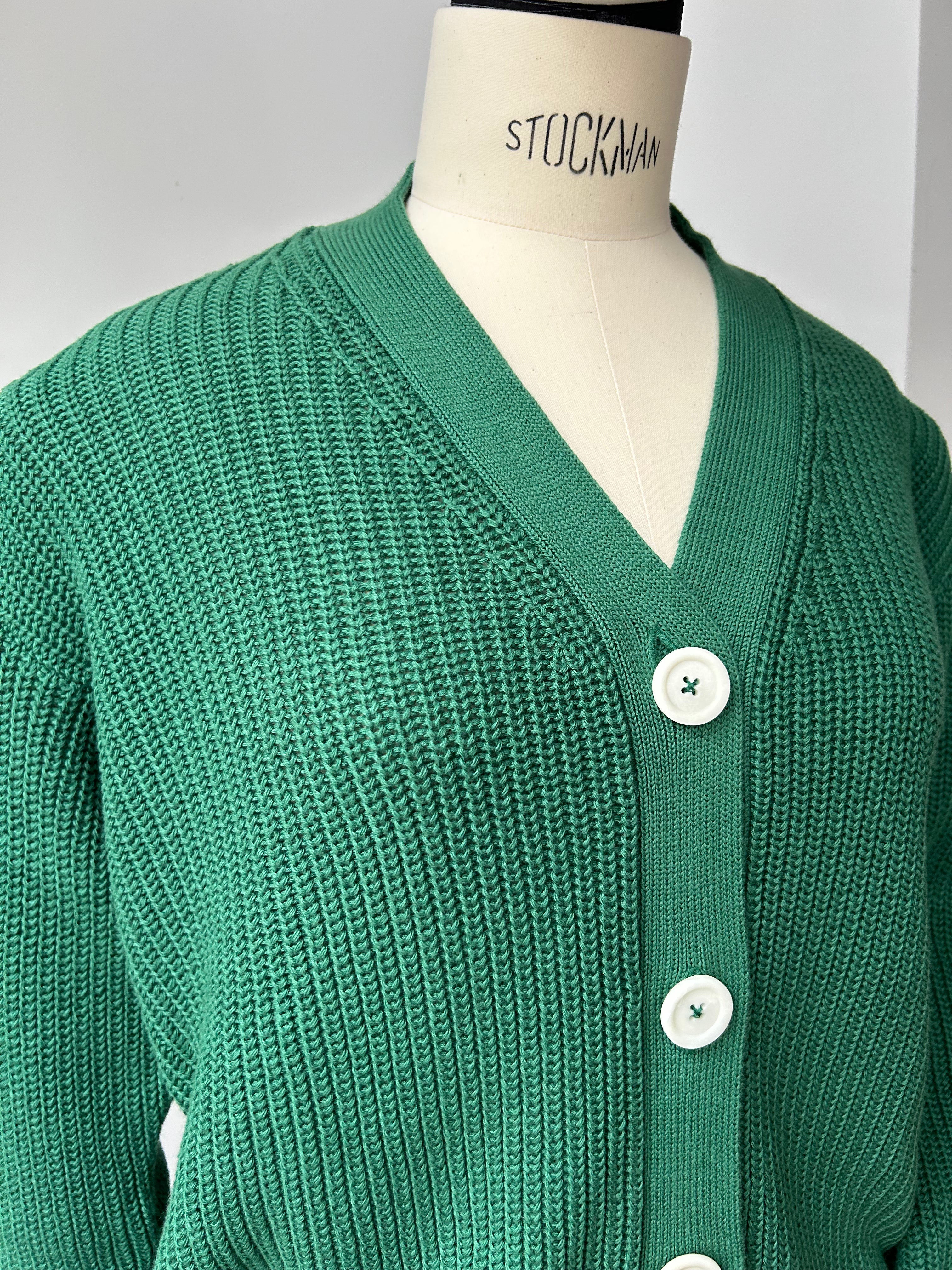 Cardigan Mate - Grasgrün