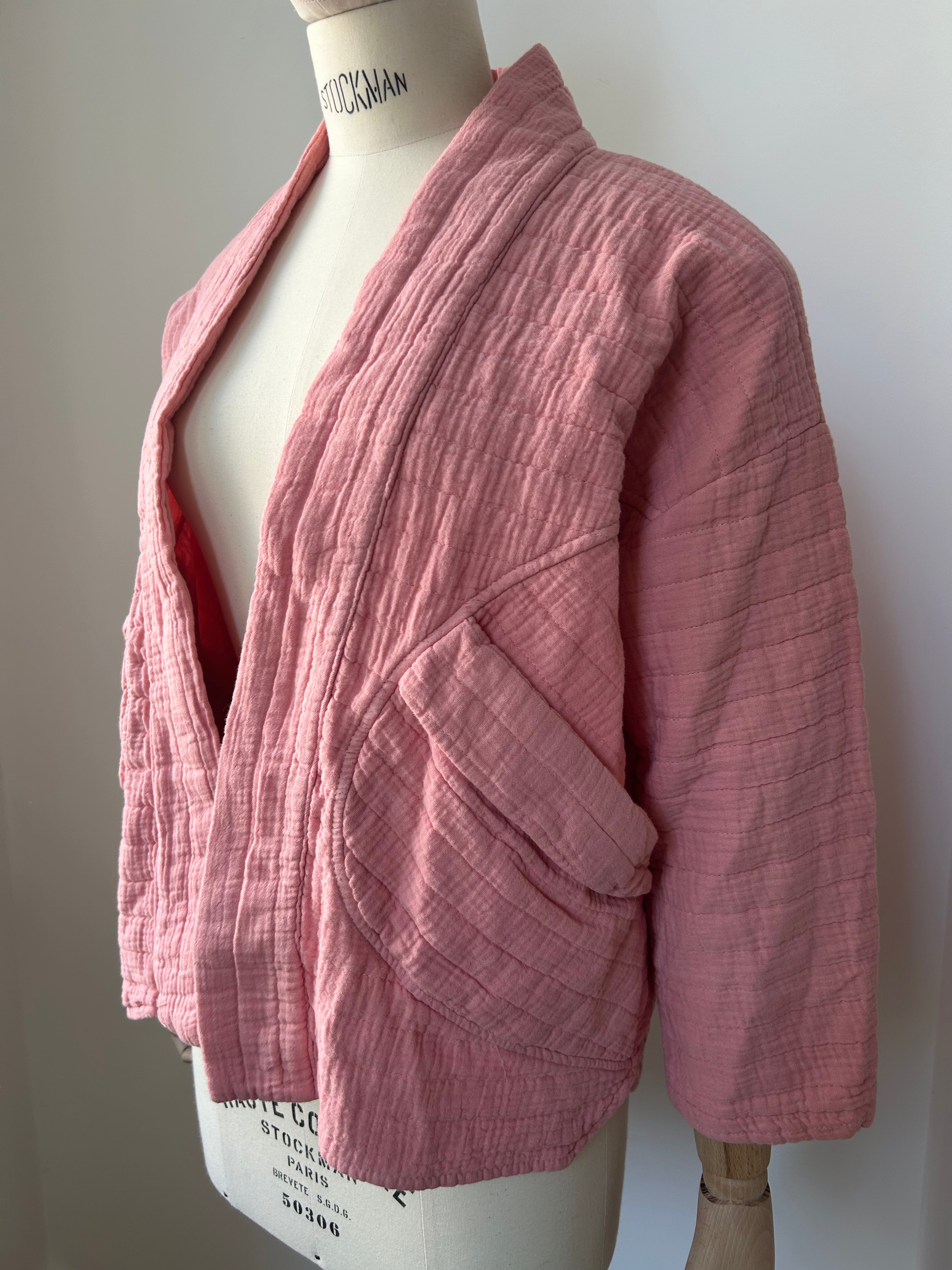 Kimono-Jacke - Soft Pink