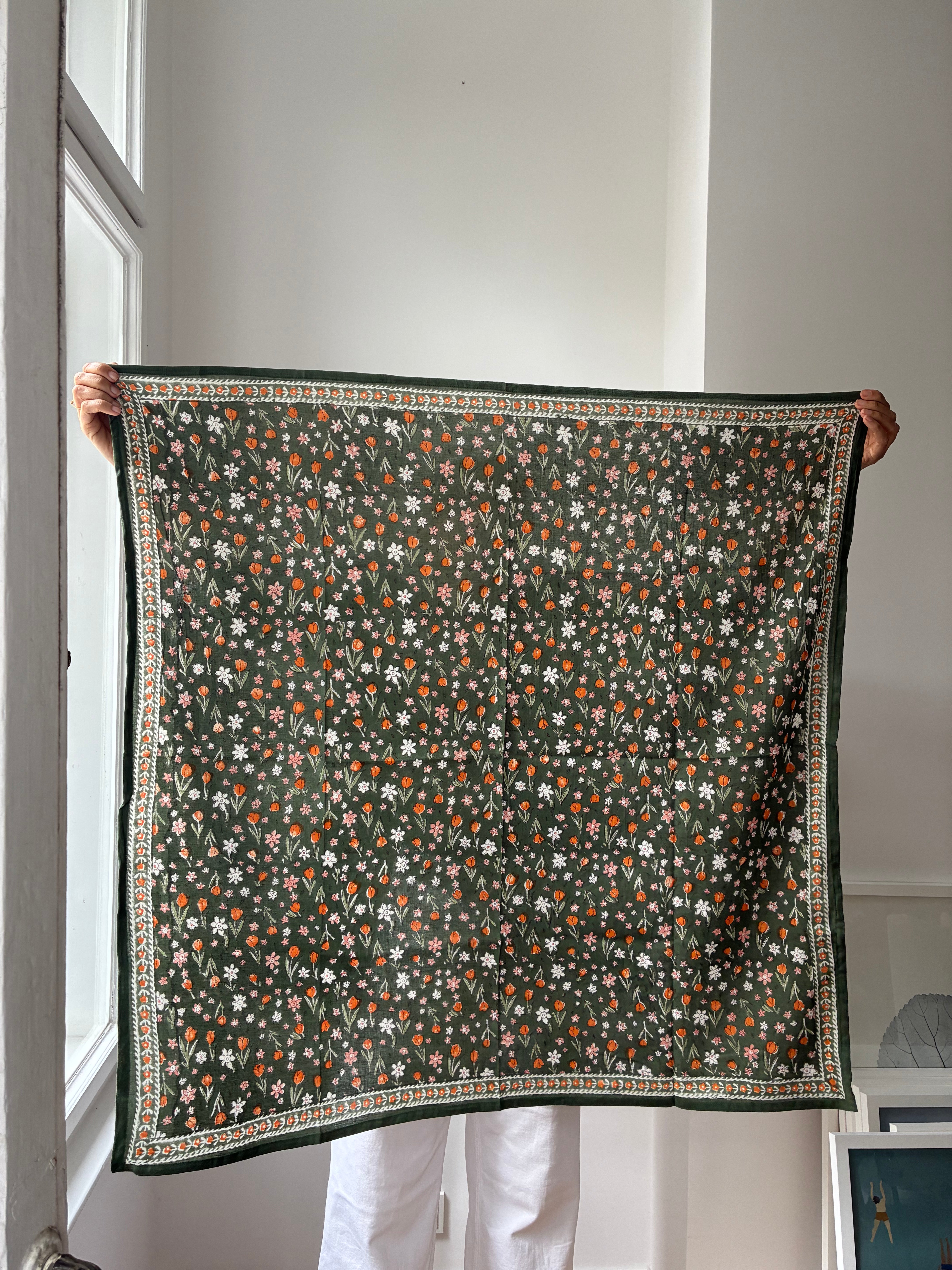 Schal Bombay - 100 x 100 cm