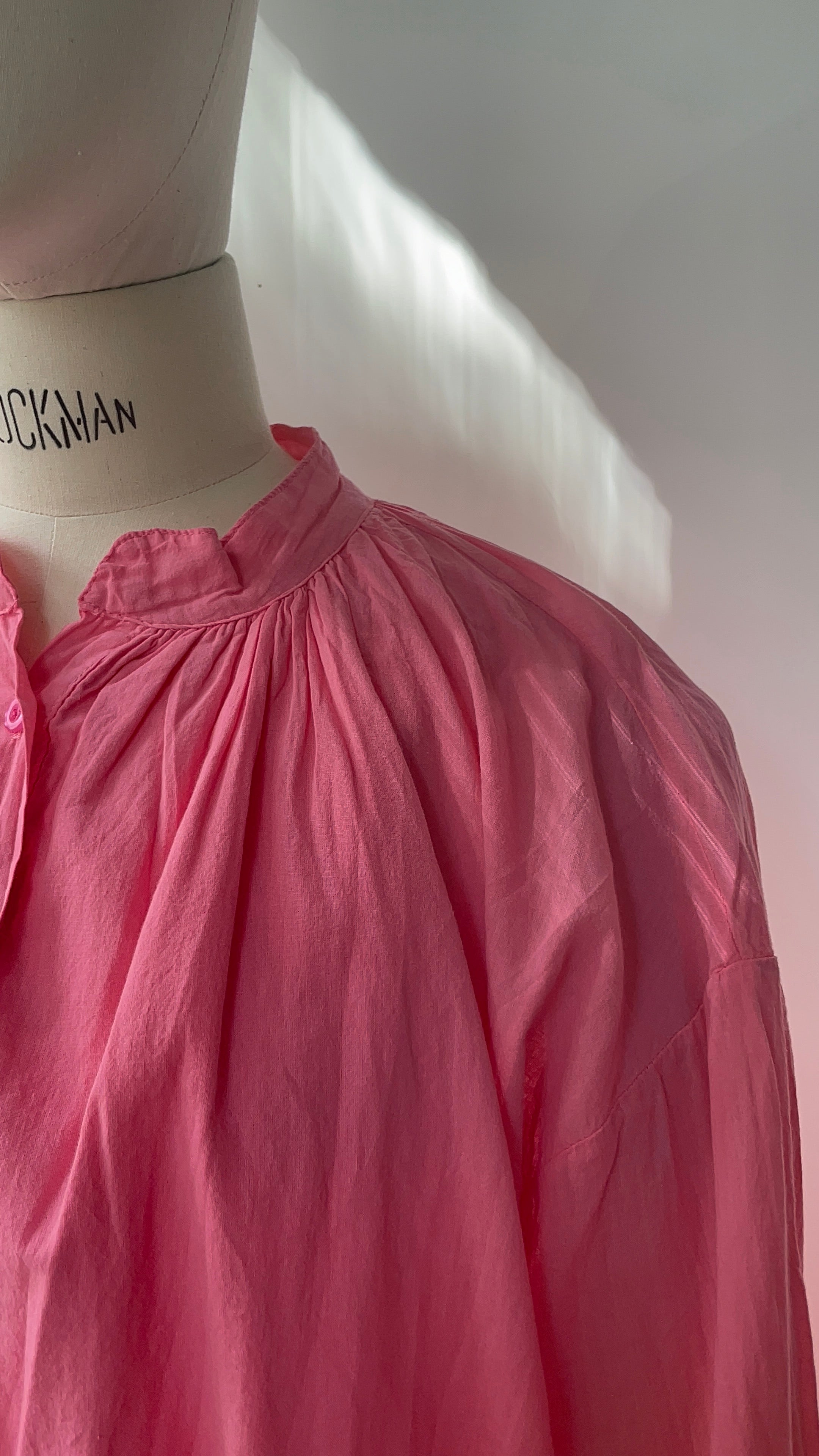 Sommerbluse - pink