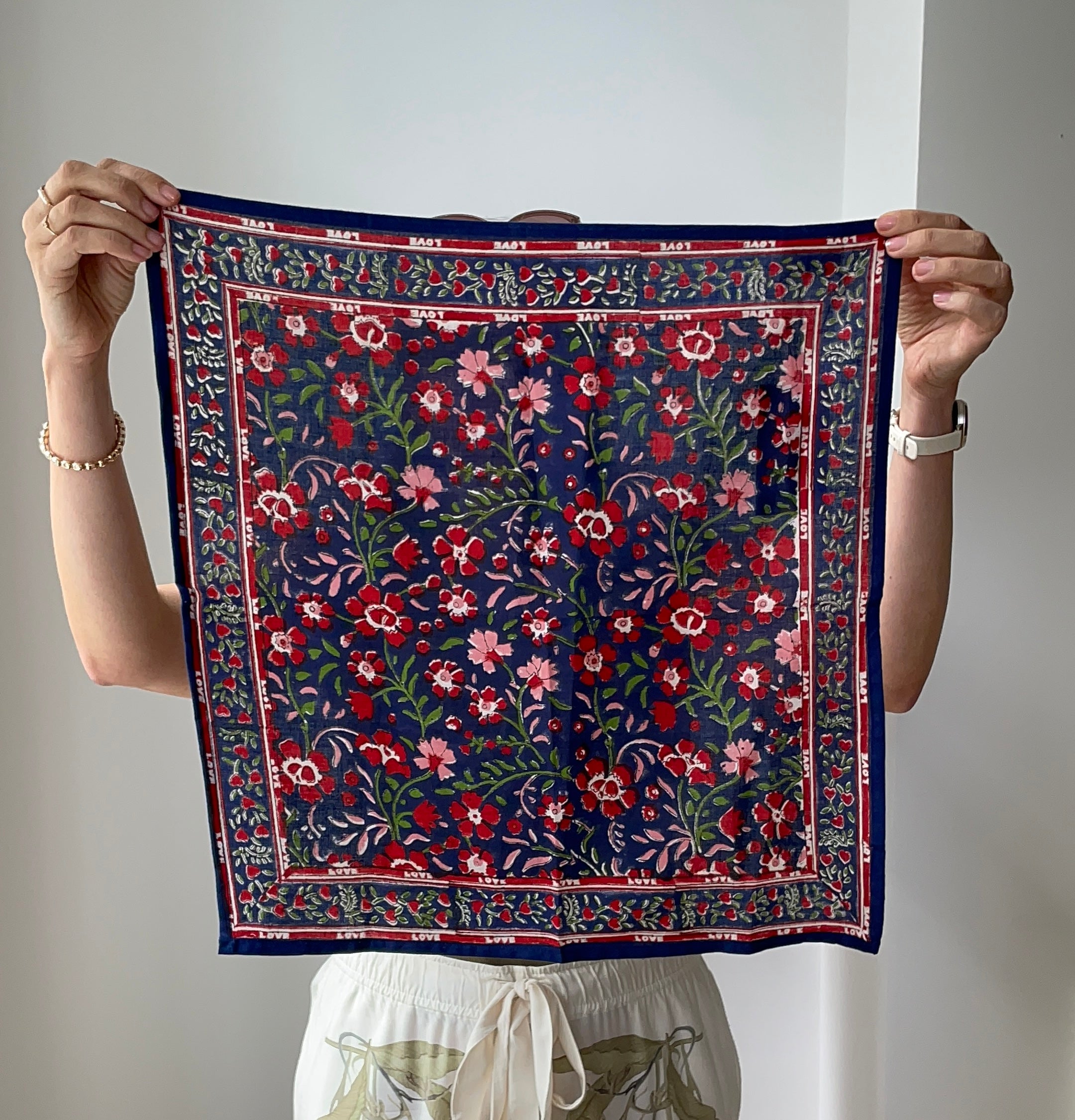 Tuch Famma Mari - 50 x 50 cm