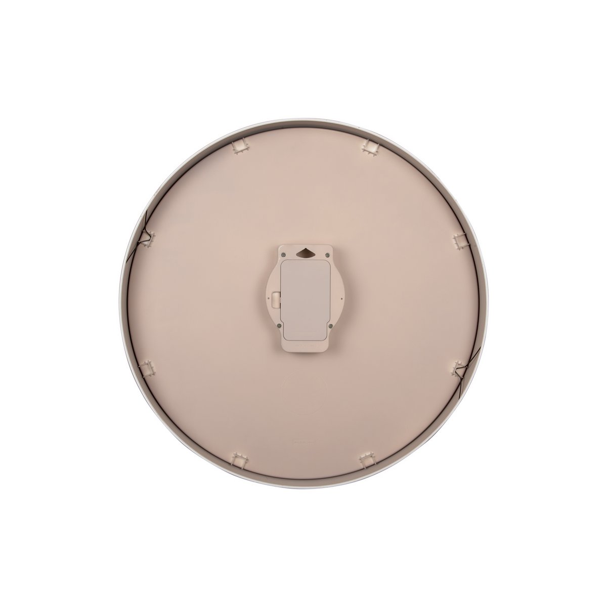 Karlsson Wanduhr Mr. Brown XL Rückansicht Aufhängung