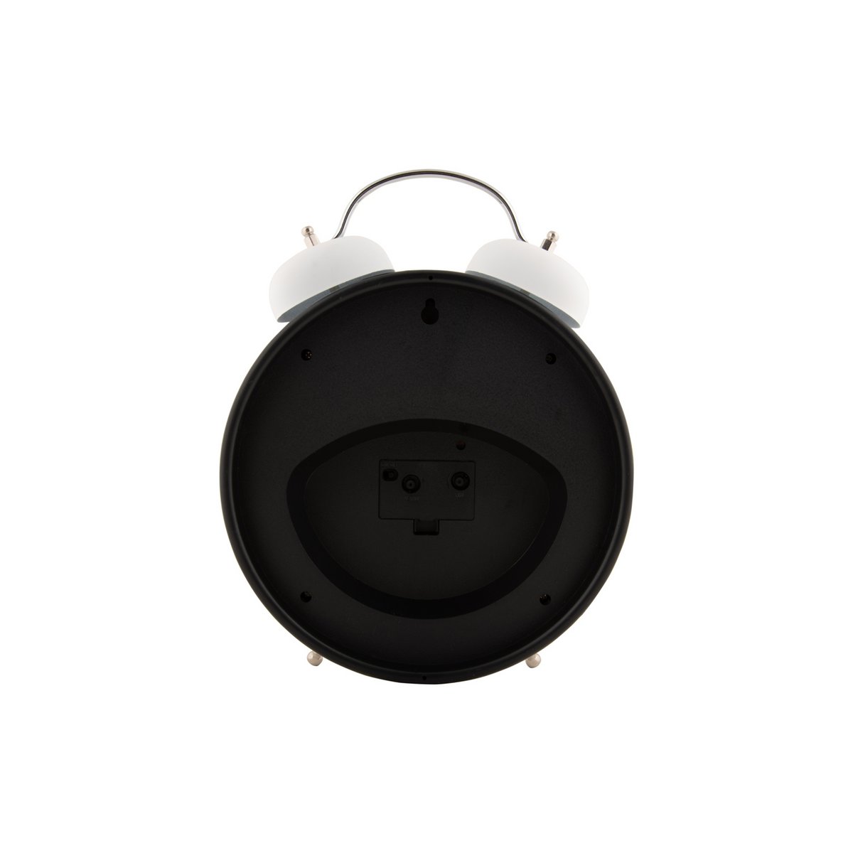 Rückansicht des Karlsson Weckers Glam Diamonds XL Weiß