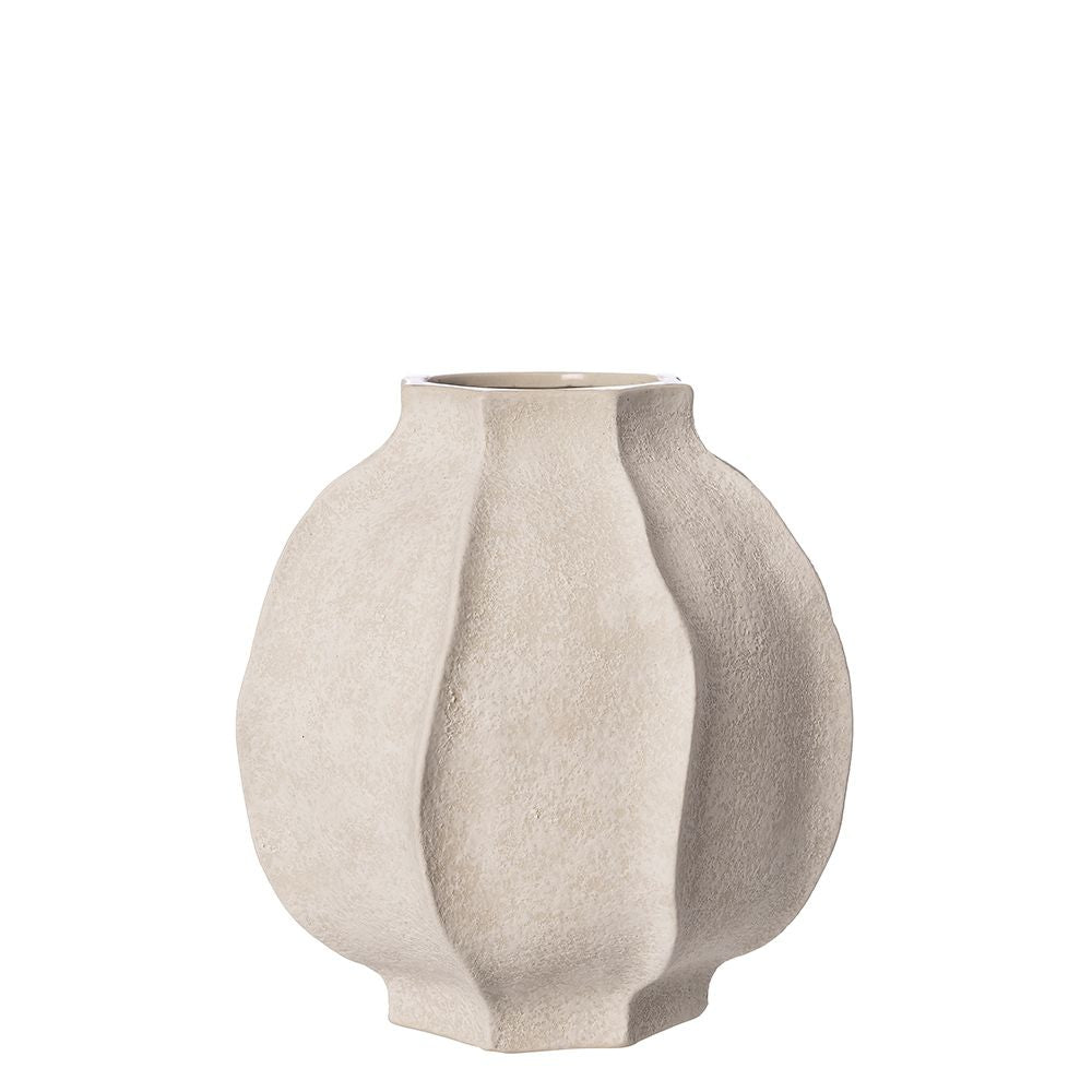 Korallenvase - naturweiß