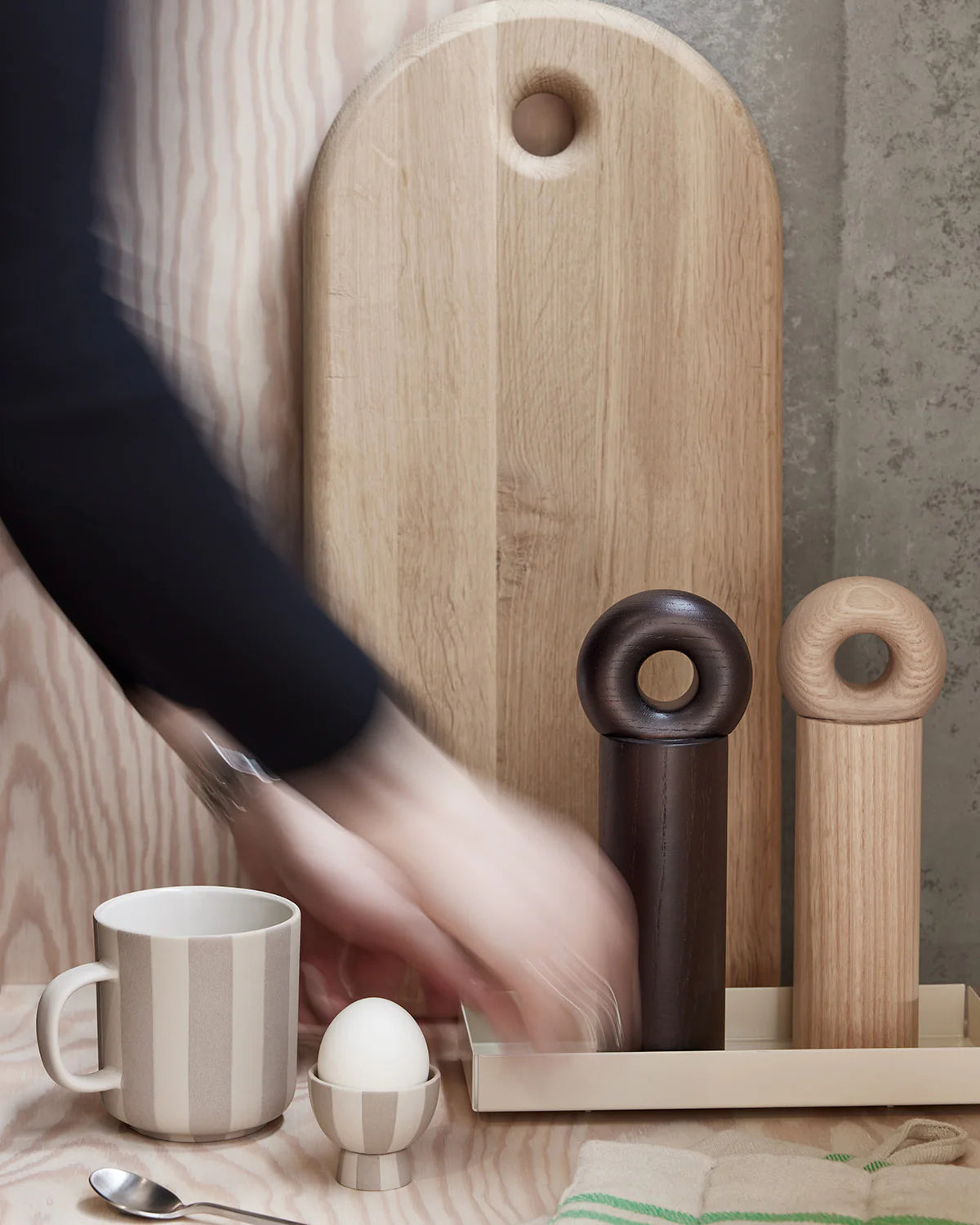 Hoop Mill Grinder – Natur Groß