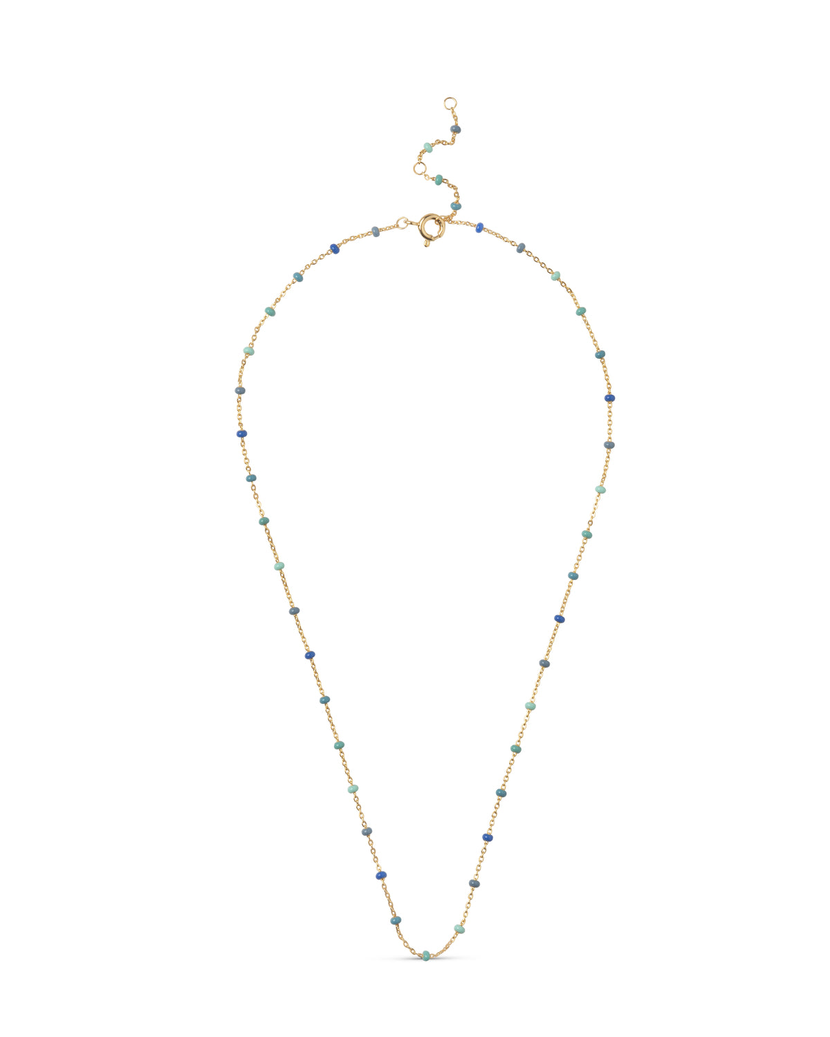 Halskette Lola - gold/atlantic