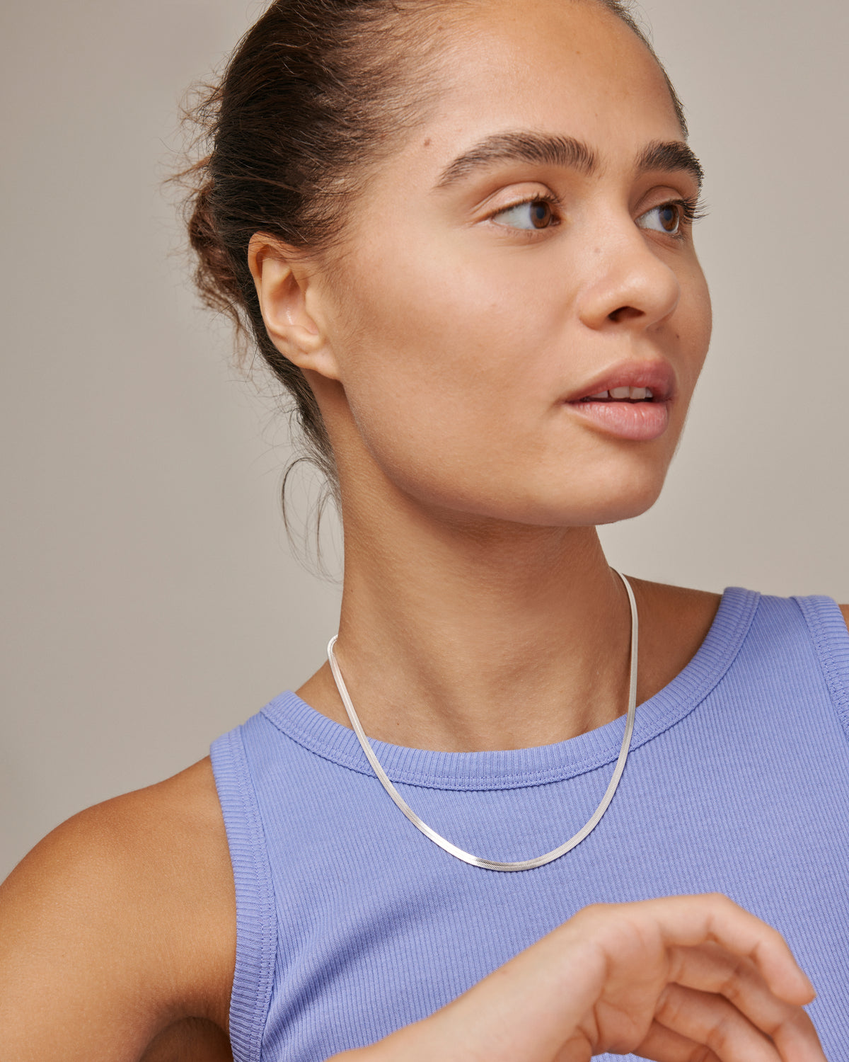 Halskette Caroline - silber