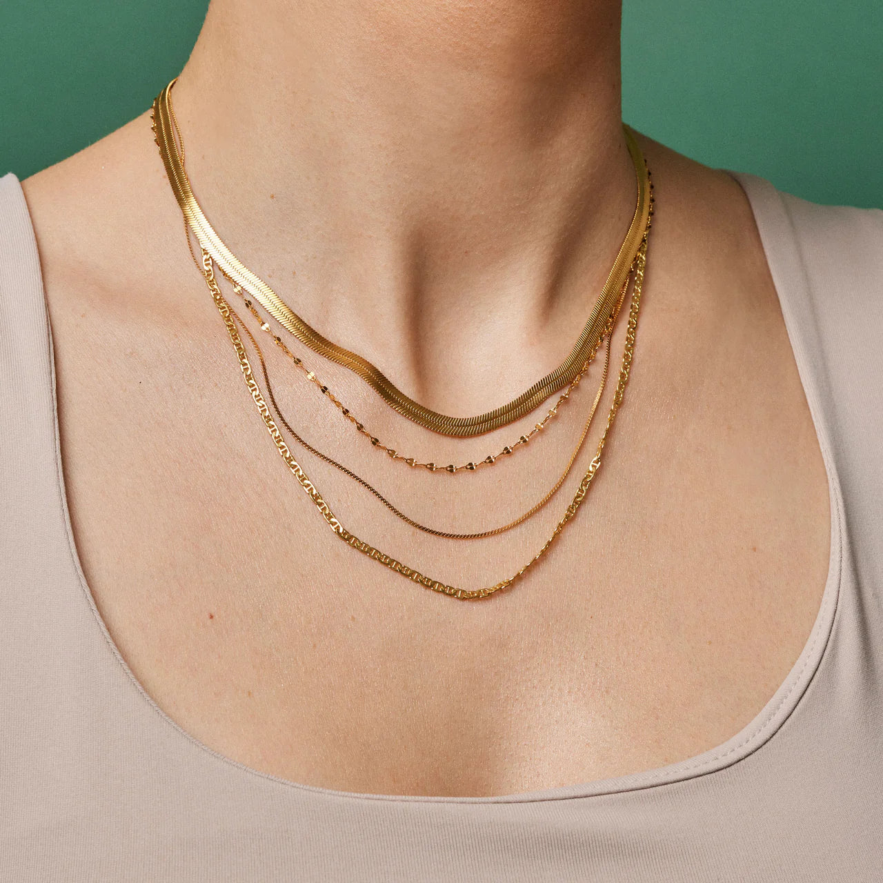 Halskette Clara- gold