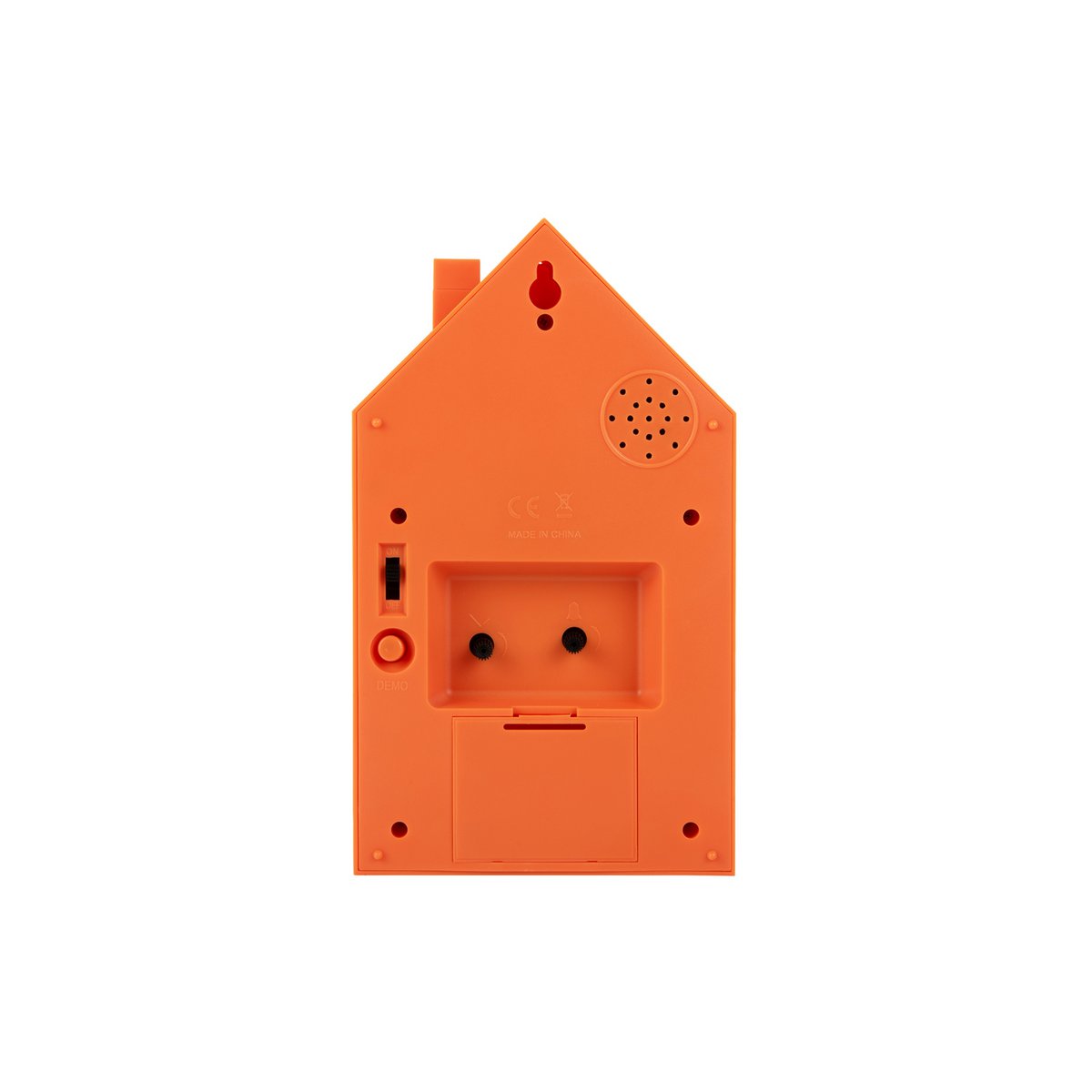 Orange Wecker Kuckuck Karlsson