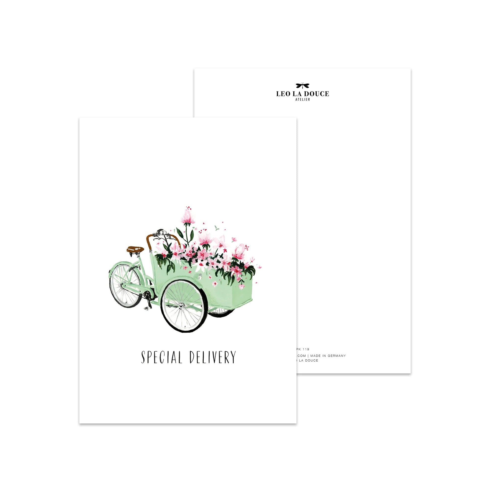 Postkarte - Special delivery