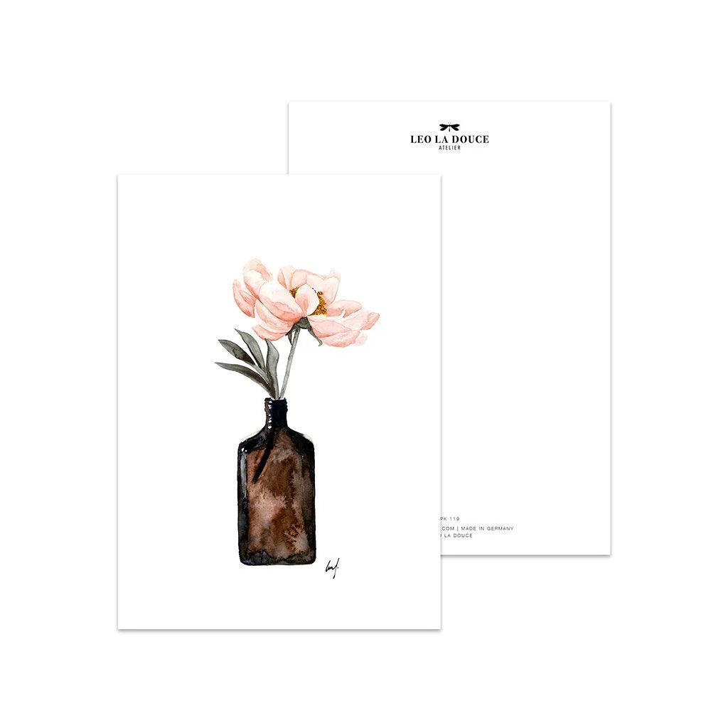 Postkarte - Coral Blossom
