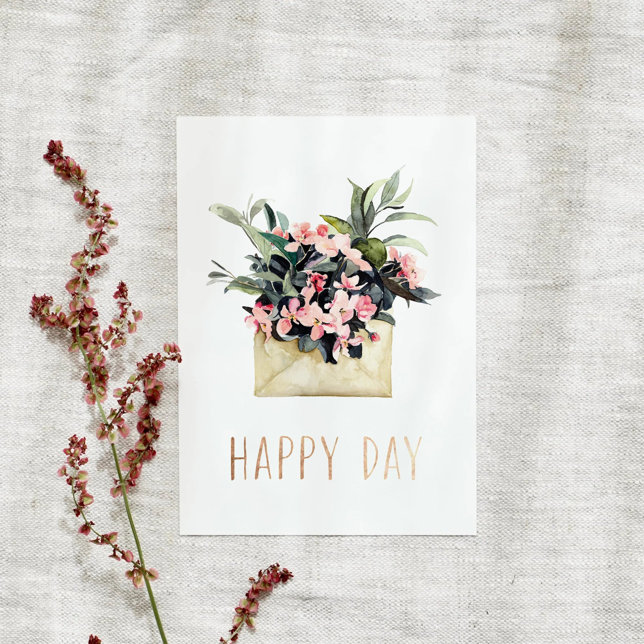 Postkarte - Happy Day