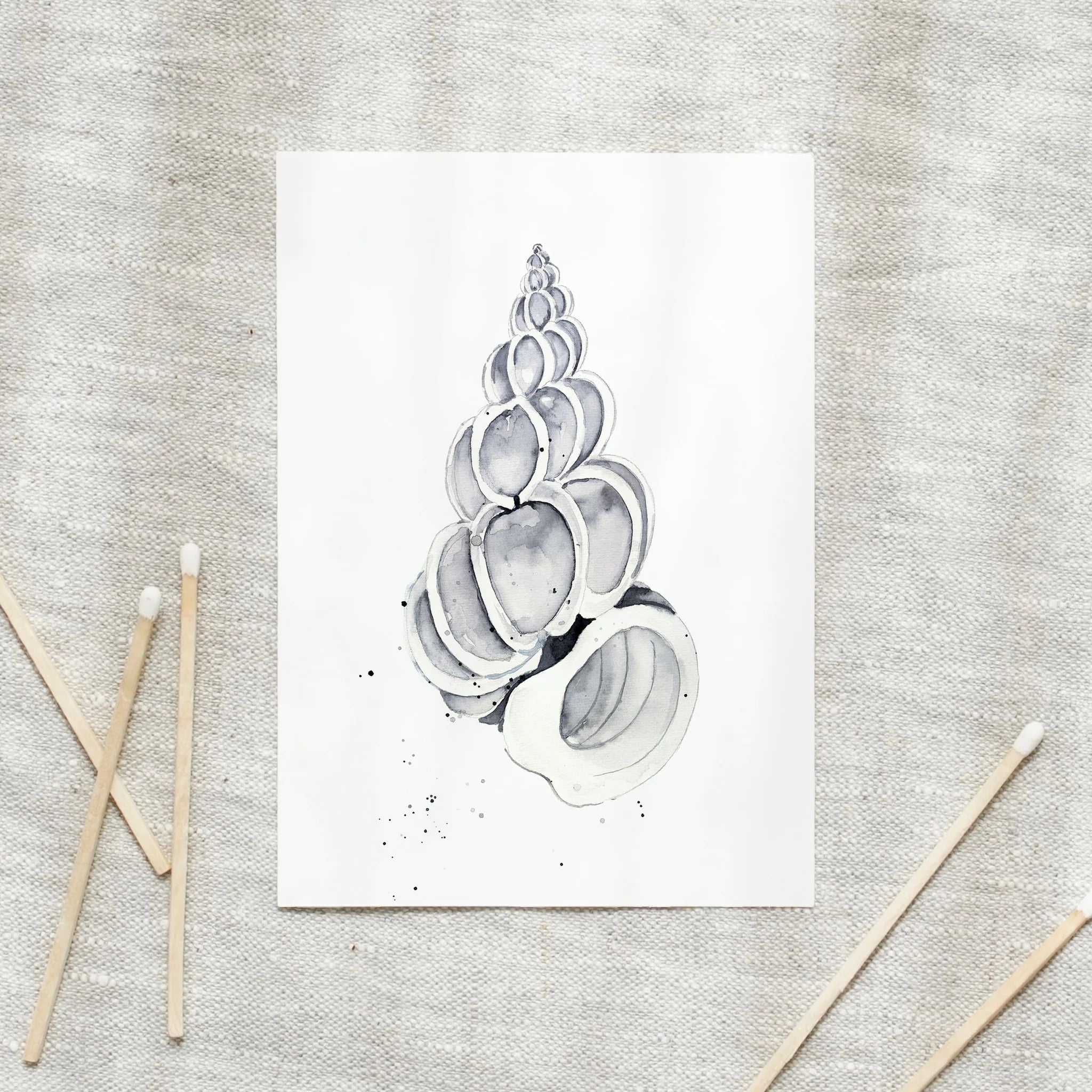 Postkarte - Shell No 1