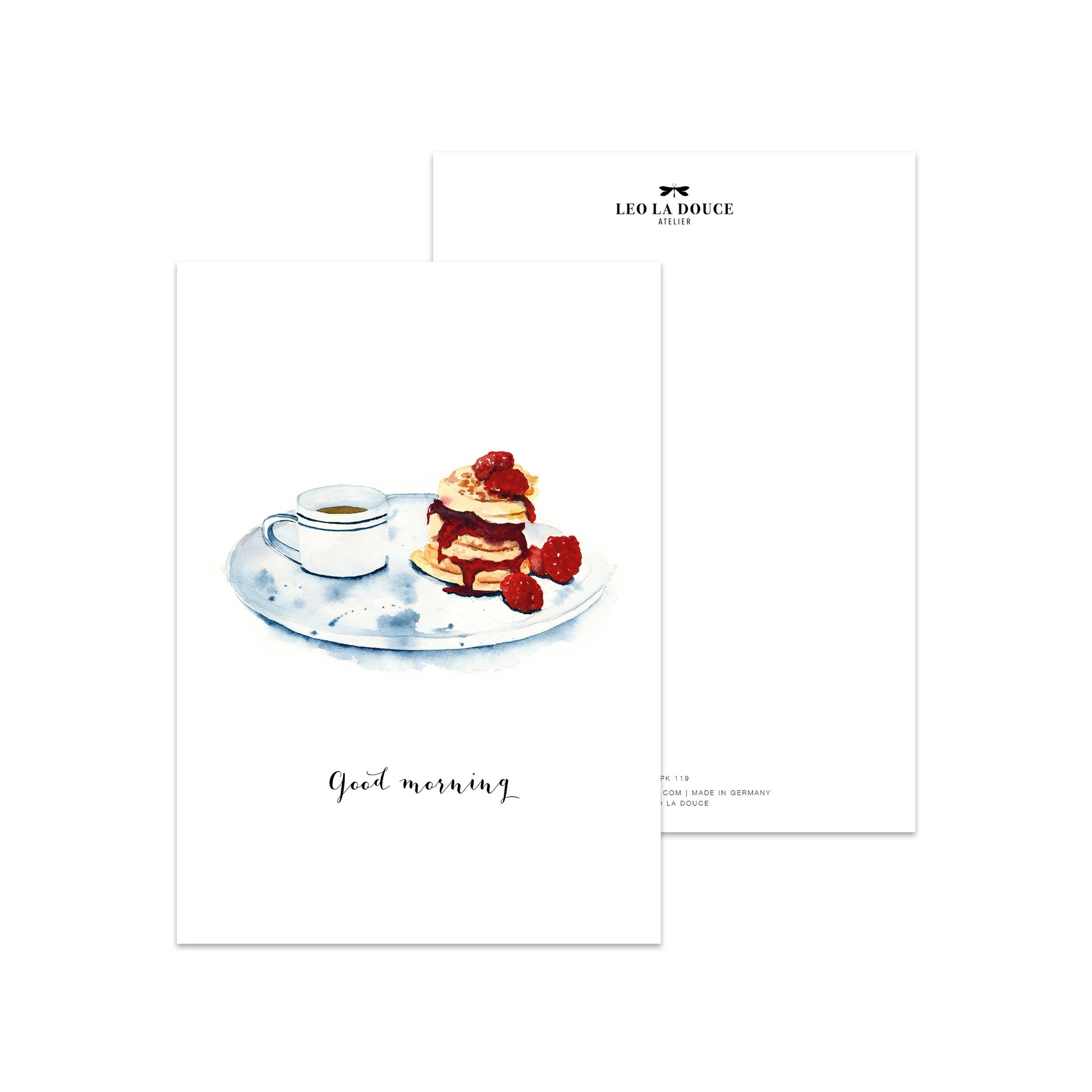 Postkarte - Good morning