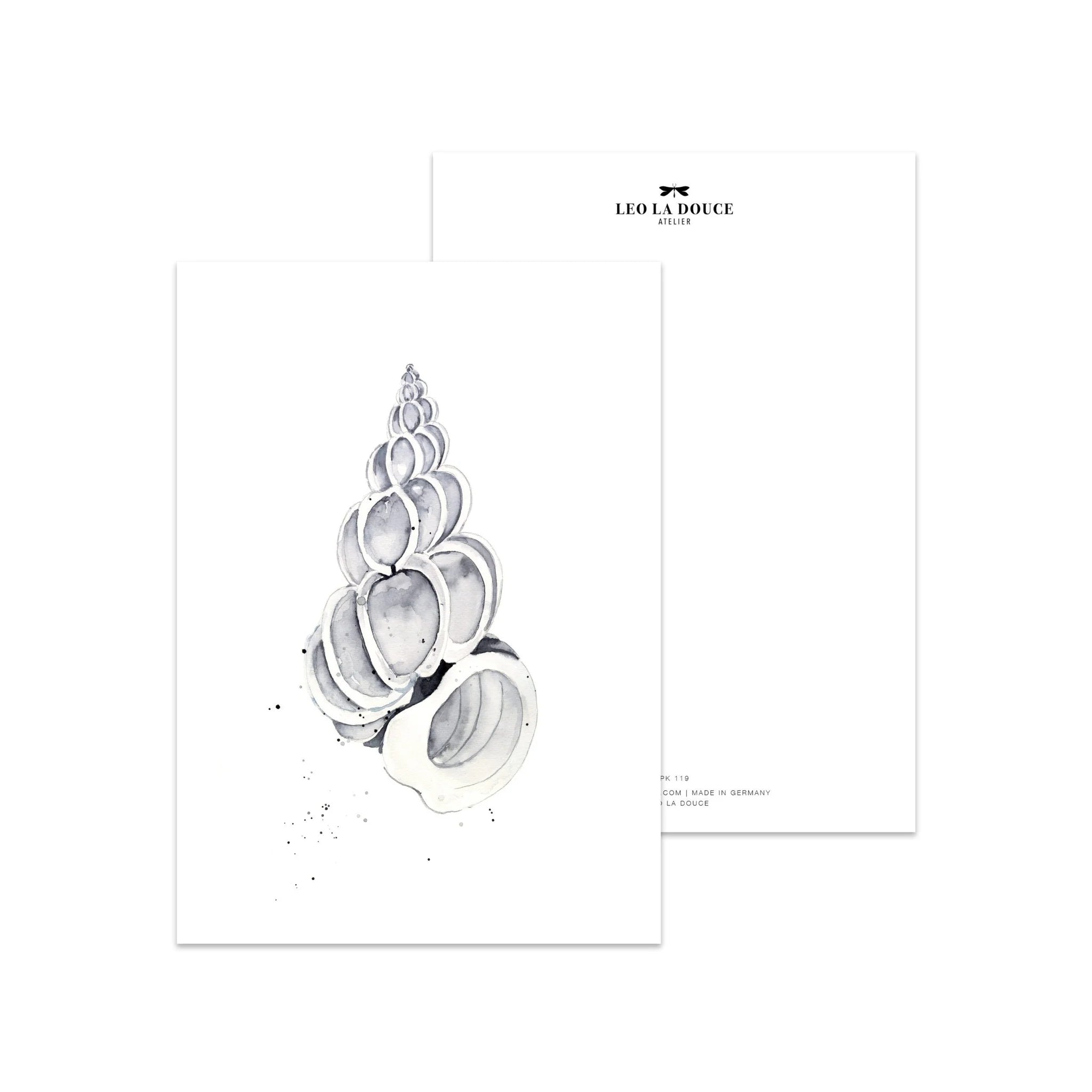 Postkarte - Shell No 1