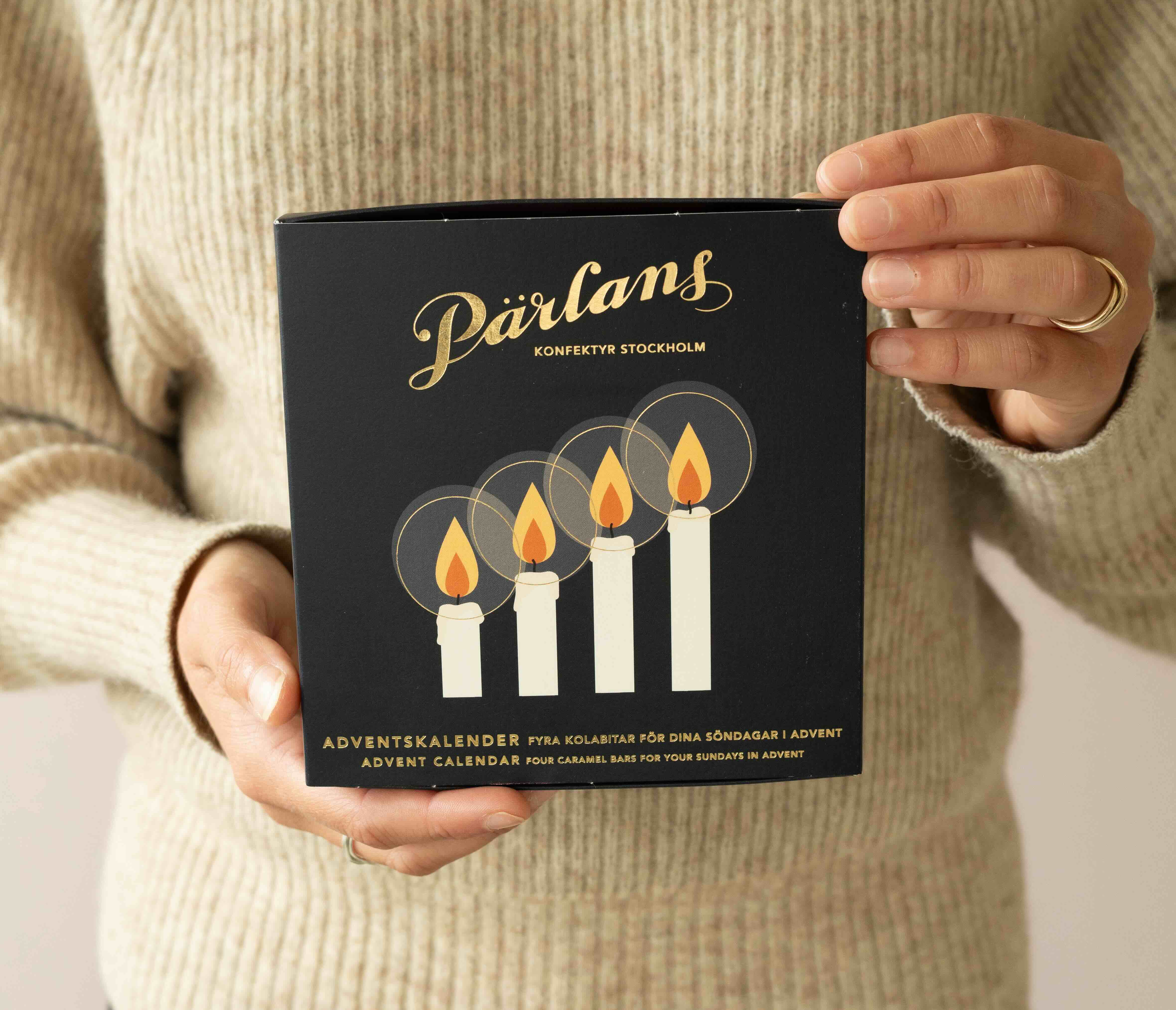 Advents-Box mit 4 Türchen