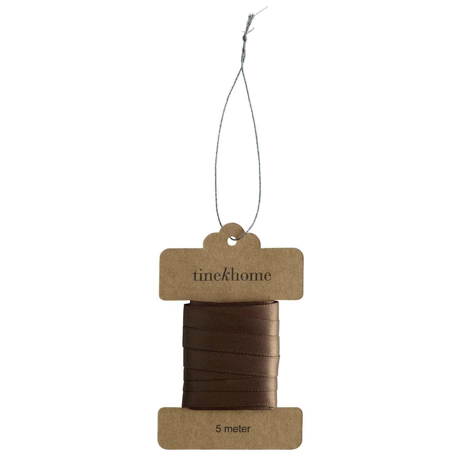 Geschenkband aus Satin Hazel - 1 cm x 5 m