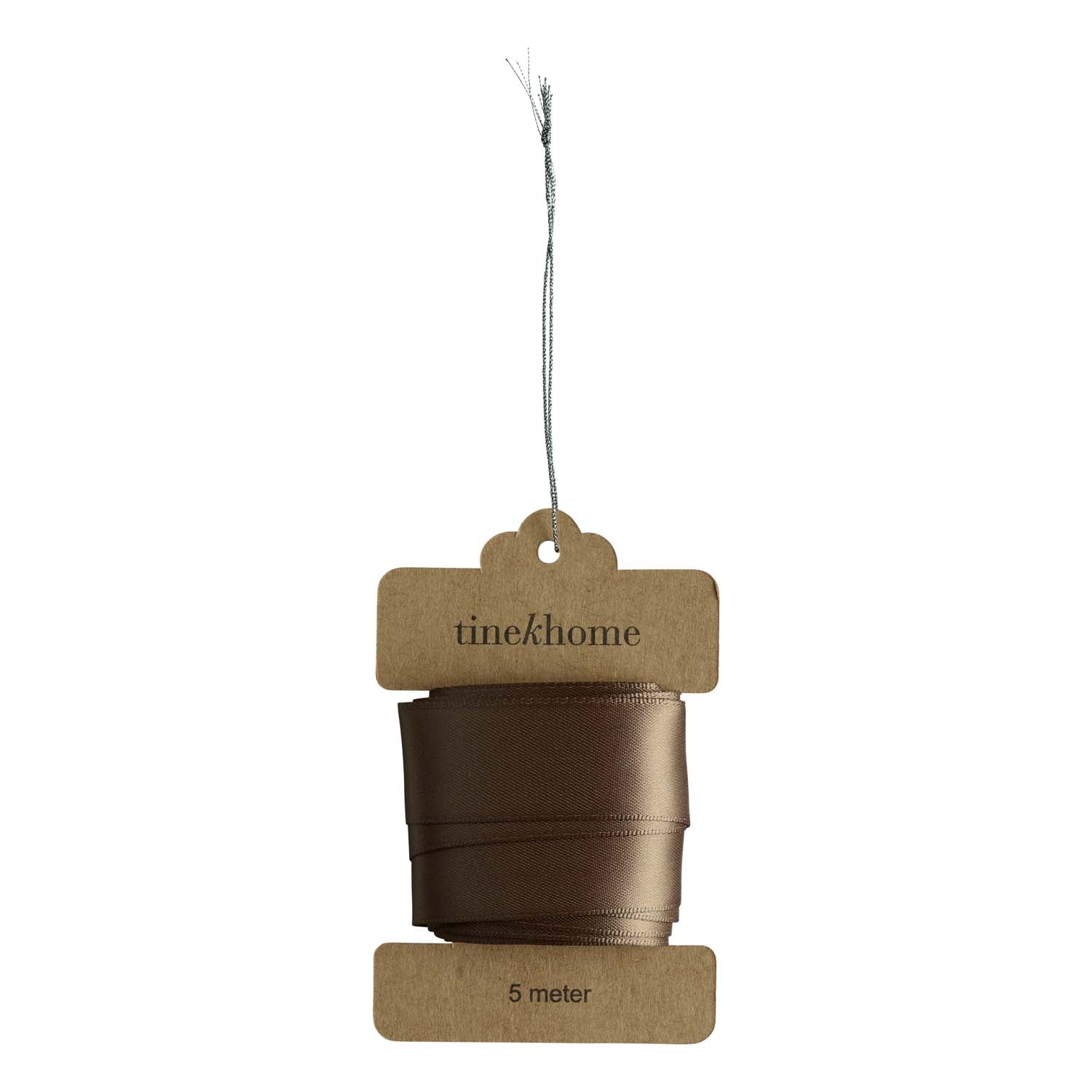 Geschenkband aus Satin Hazel - 2,5 cm x 5 m