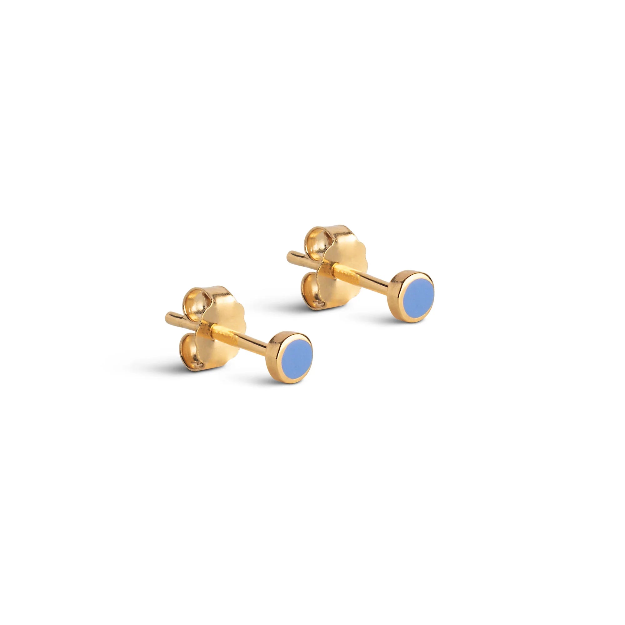 Ohrstecker - Enamel Dot - gold