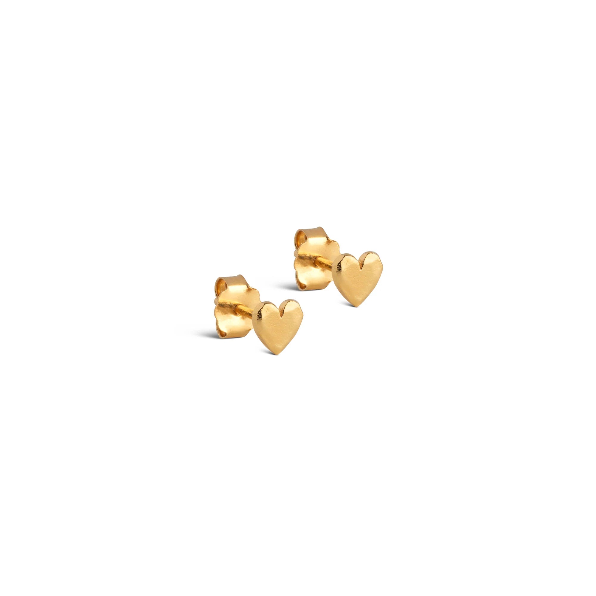 Ohrstecker Heart - gold