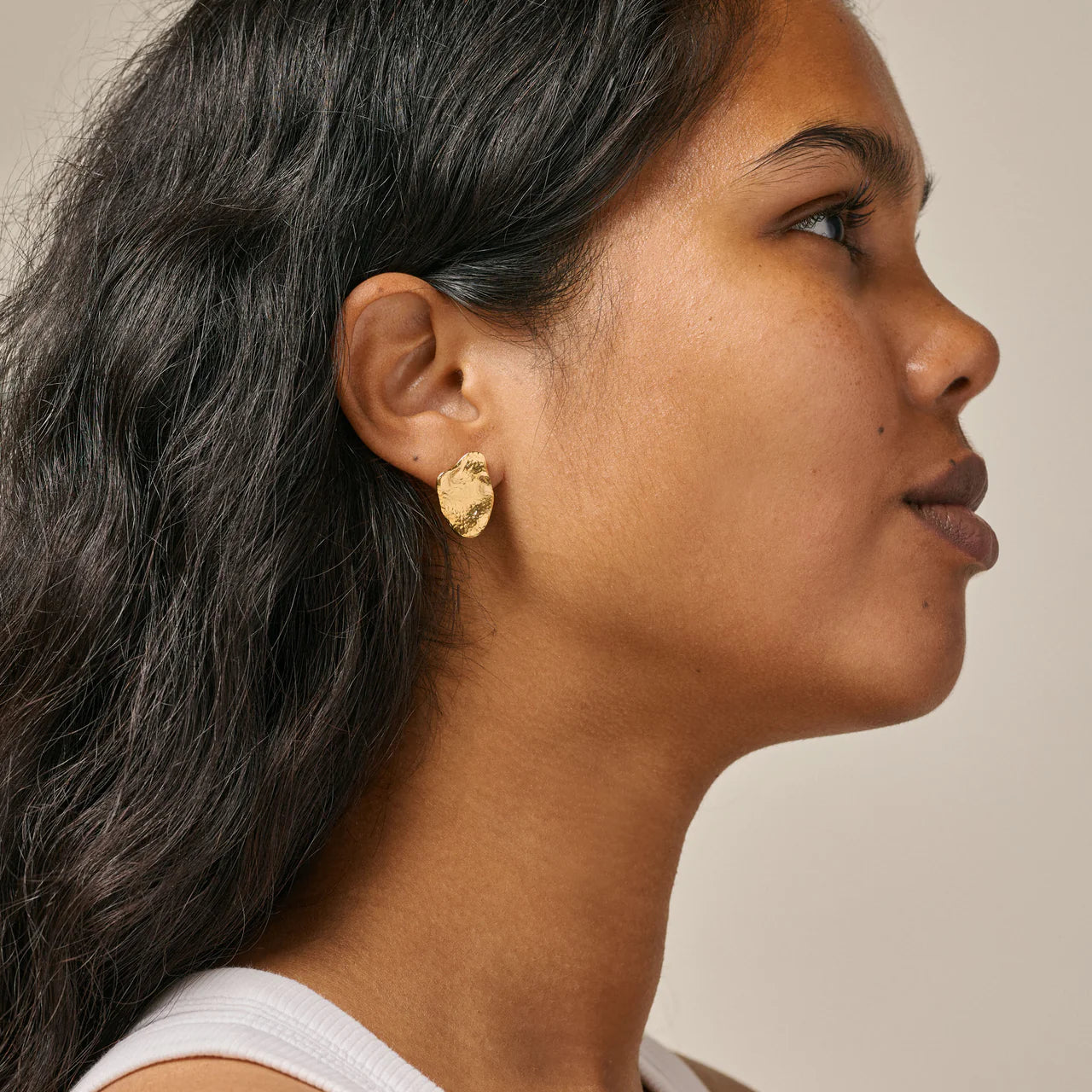 Ohrstecker Maia Large - gold