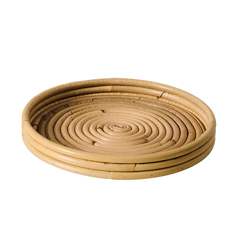 Rattan Tray Ø 22 cm