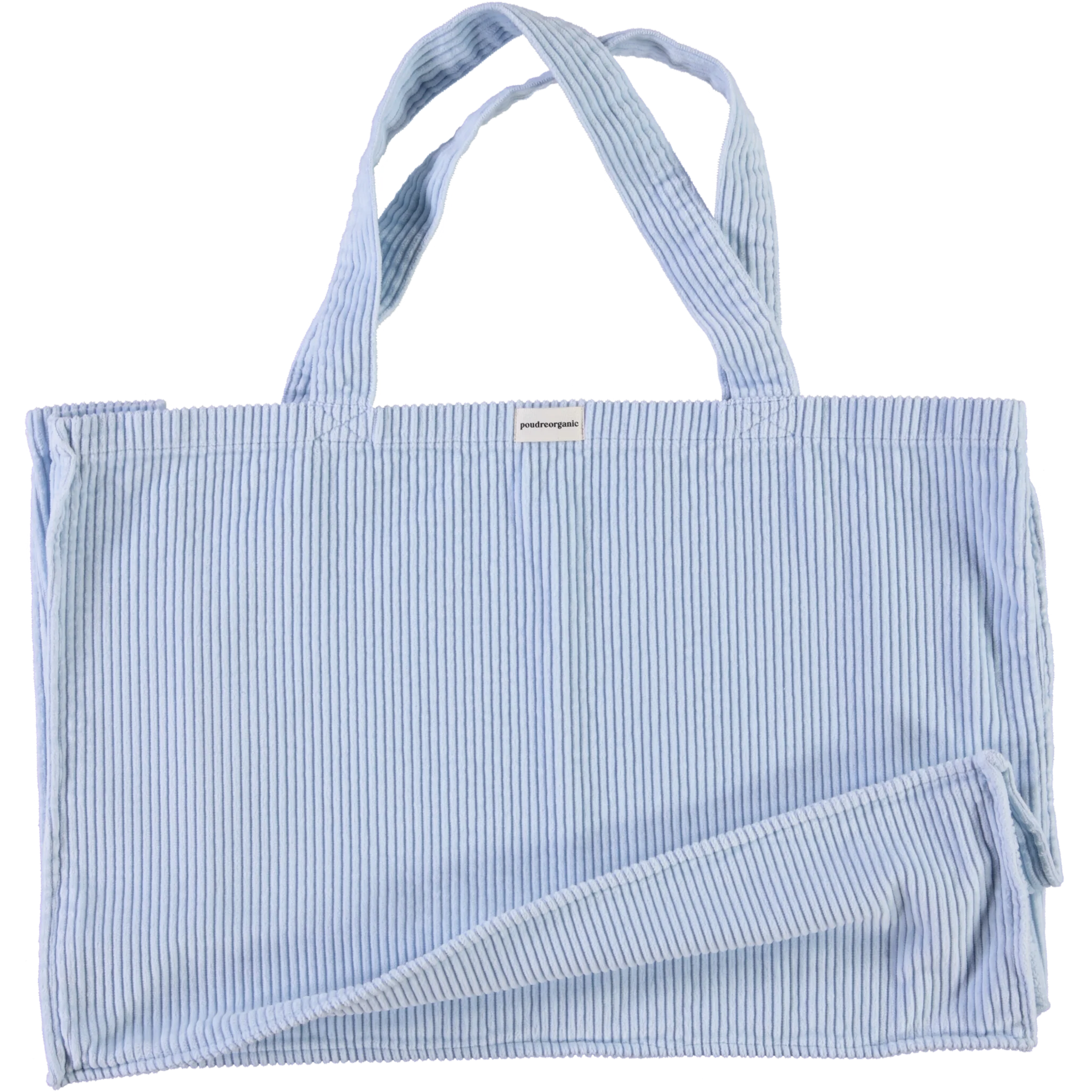 Cordtasche Baby Blue