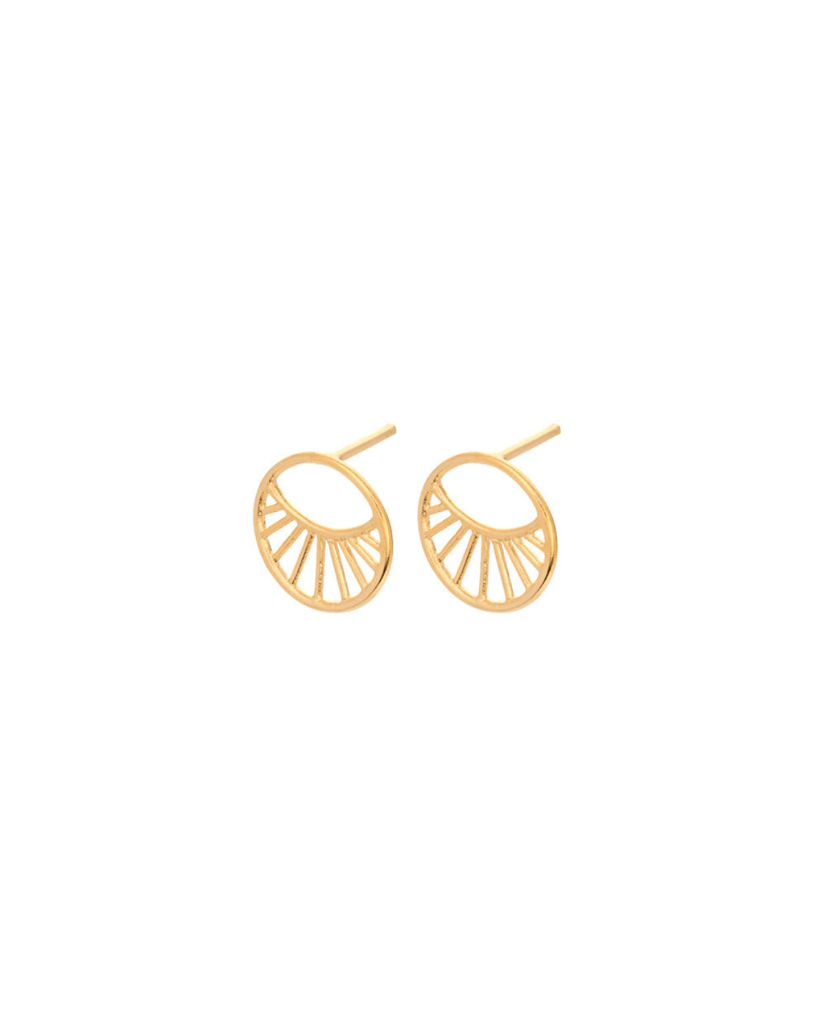 Ohrstecker - Daylight - gold 11 mm