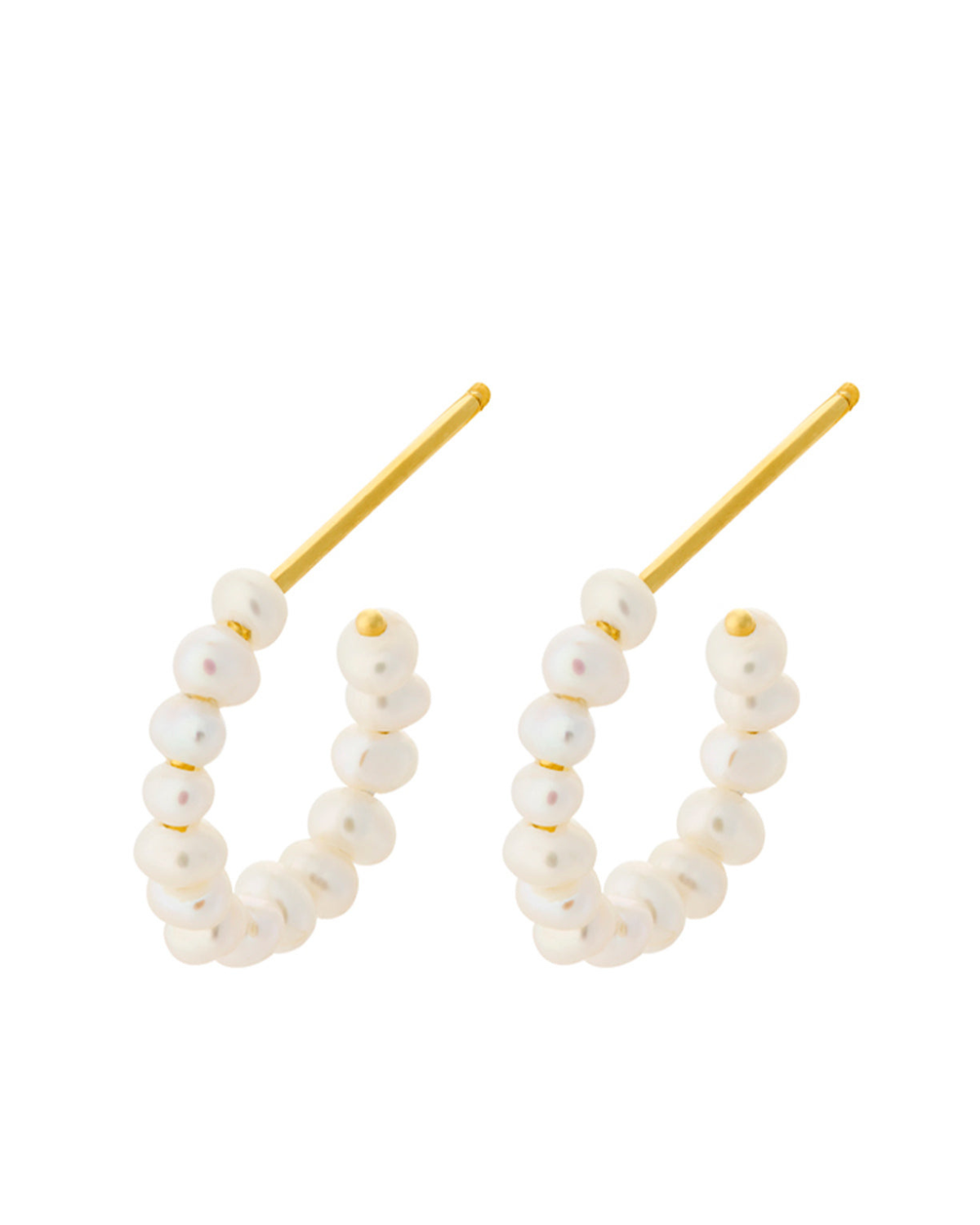 Ohrringe Ocean Treasure Hoops - gold