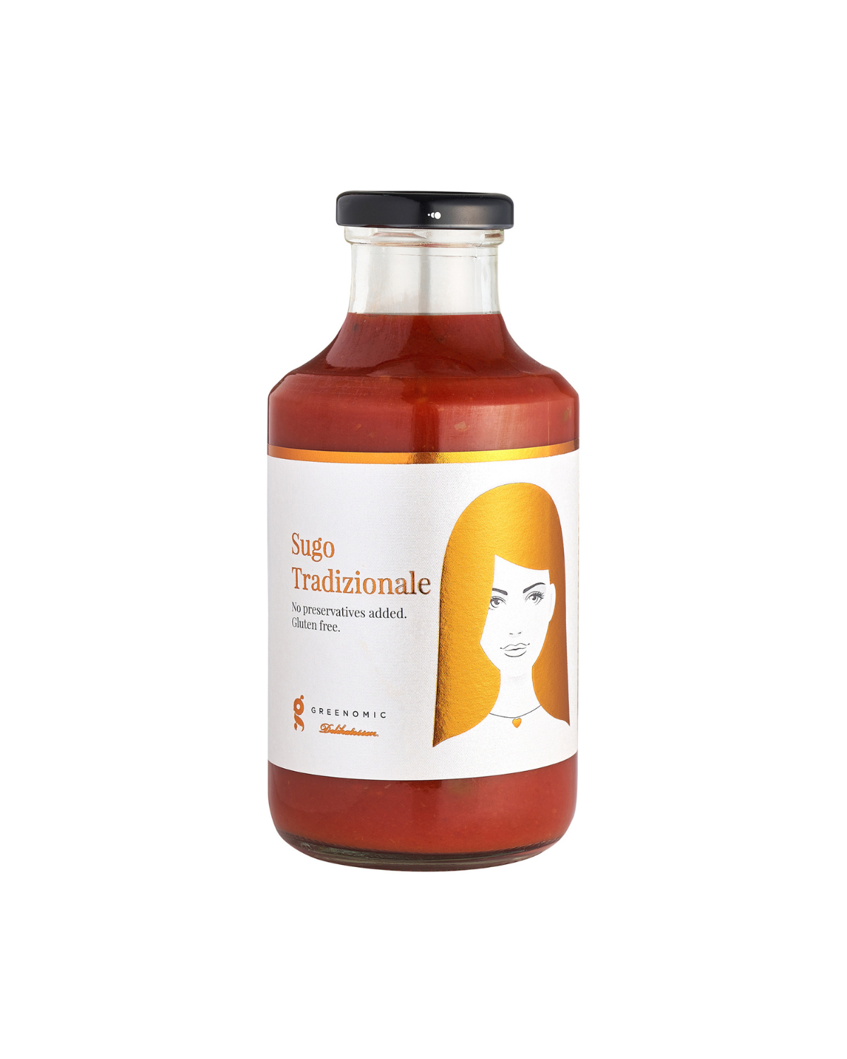 Good Hair Day Sugo Tradizionale – Vegane Tomatensoße mit Oliven & Kapern (500g)