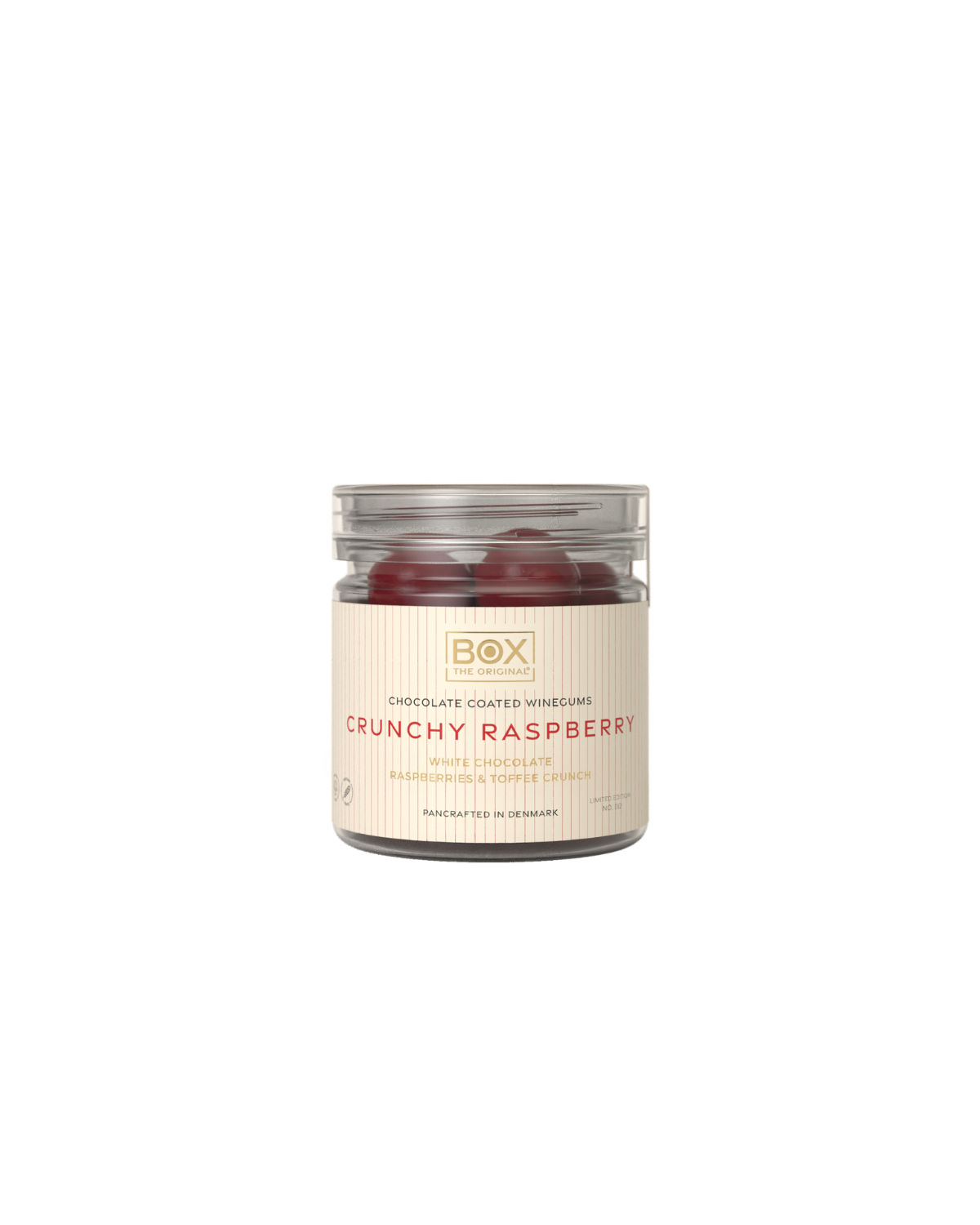 Fruchtgummi mit Schokolade – Crunchy Raspberry 110 g