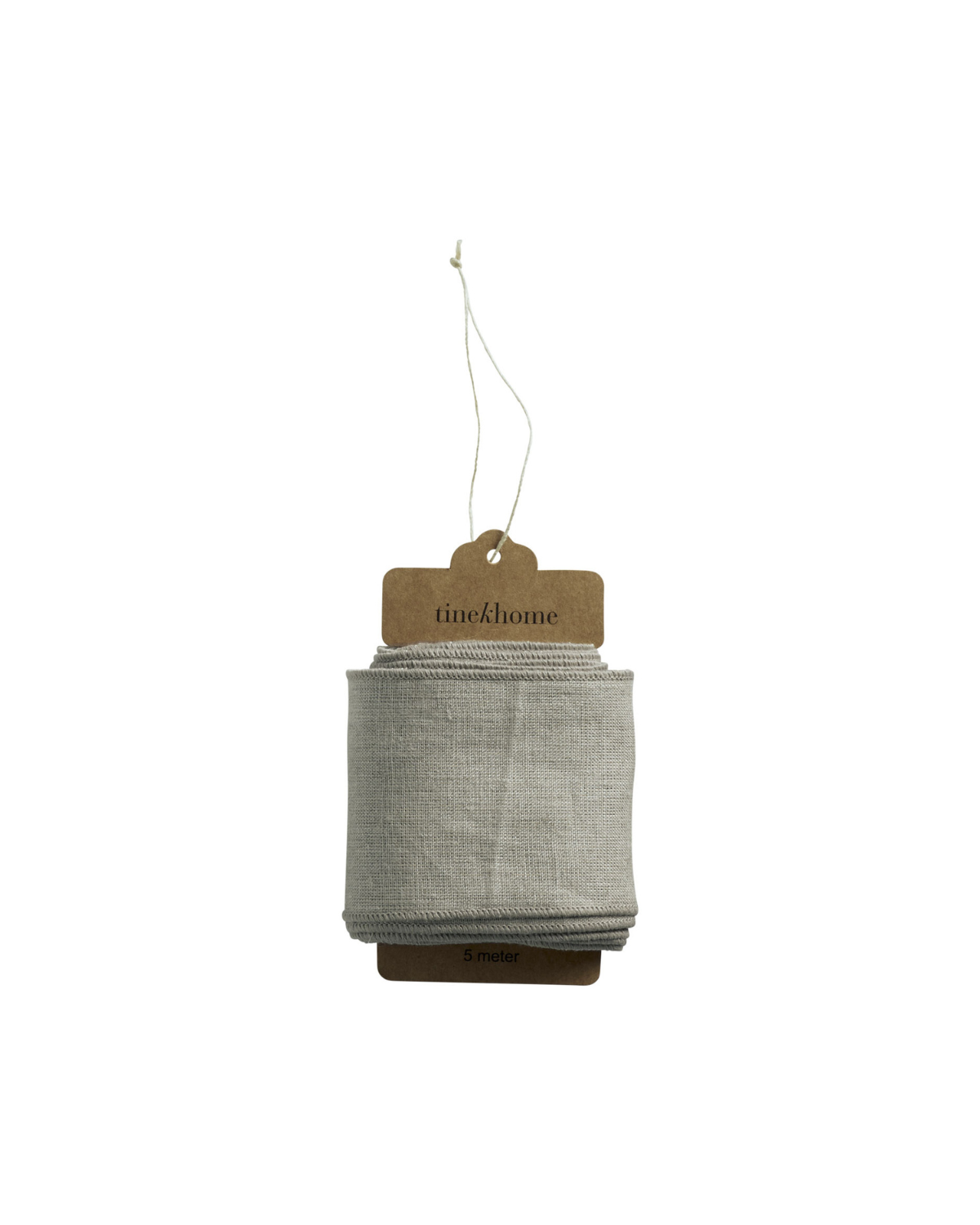 Dekoband aus Leinen - Natur (8 cm x 5 m)