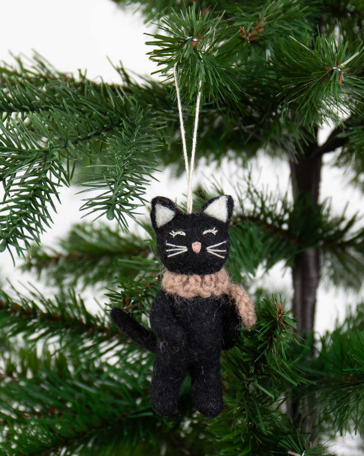 Weihnachtsbaumanhänger BLACK CAT