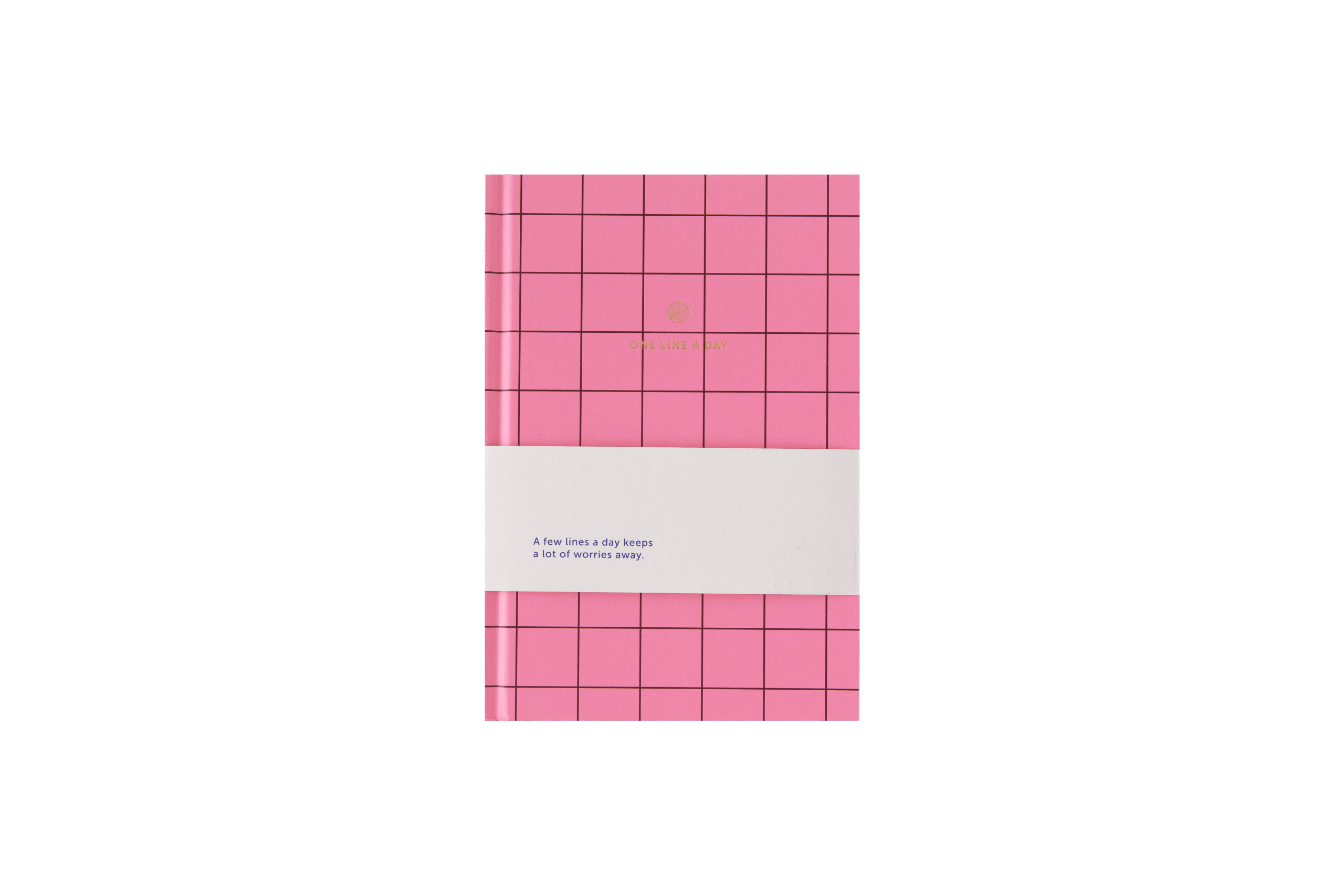 One Line A Day Tagebuch - Pink