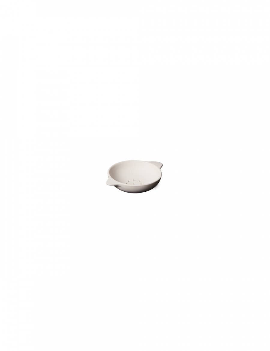 Teesieb aus Porzellan