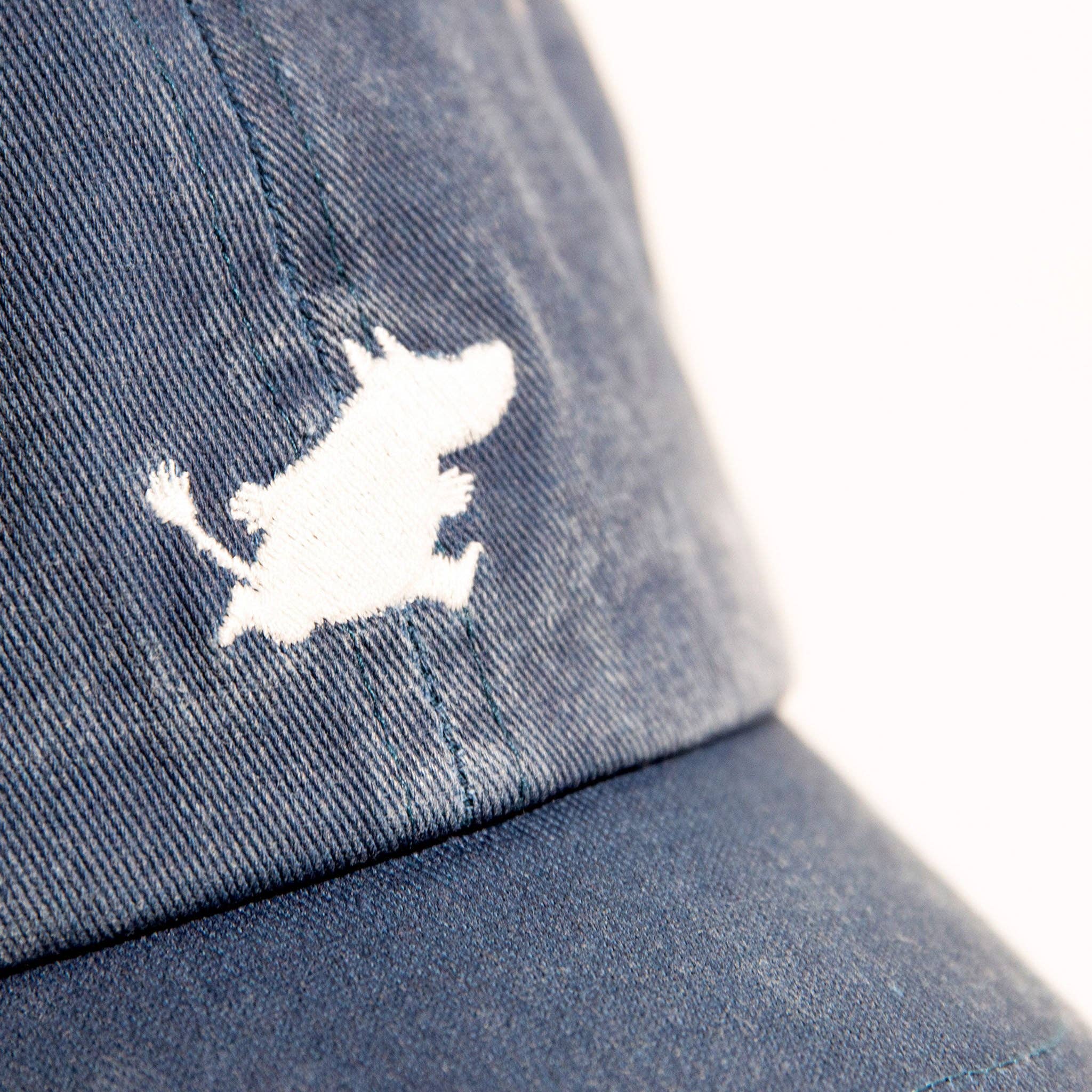 Gewaschene Denim-Cap - Moomin Classics Navy
